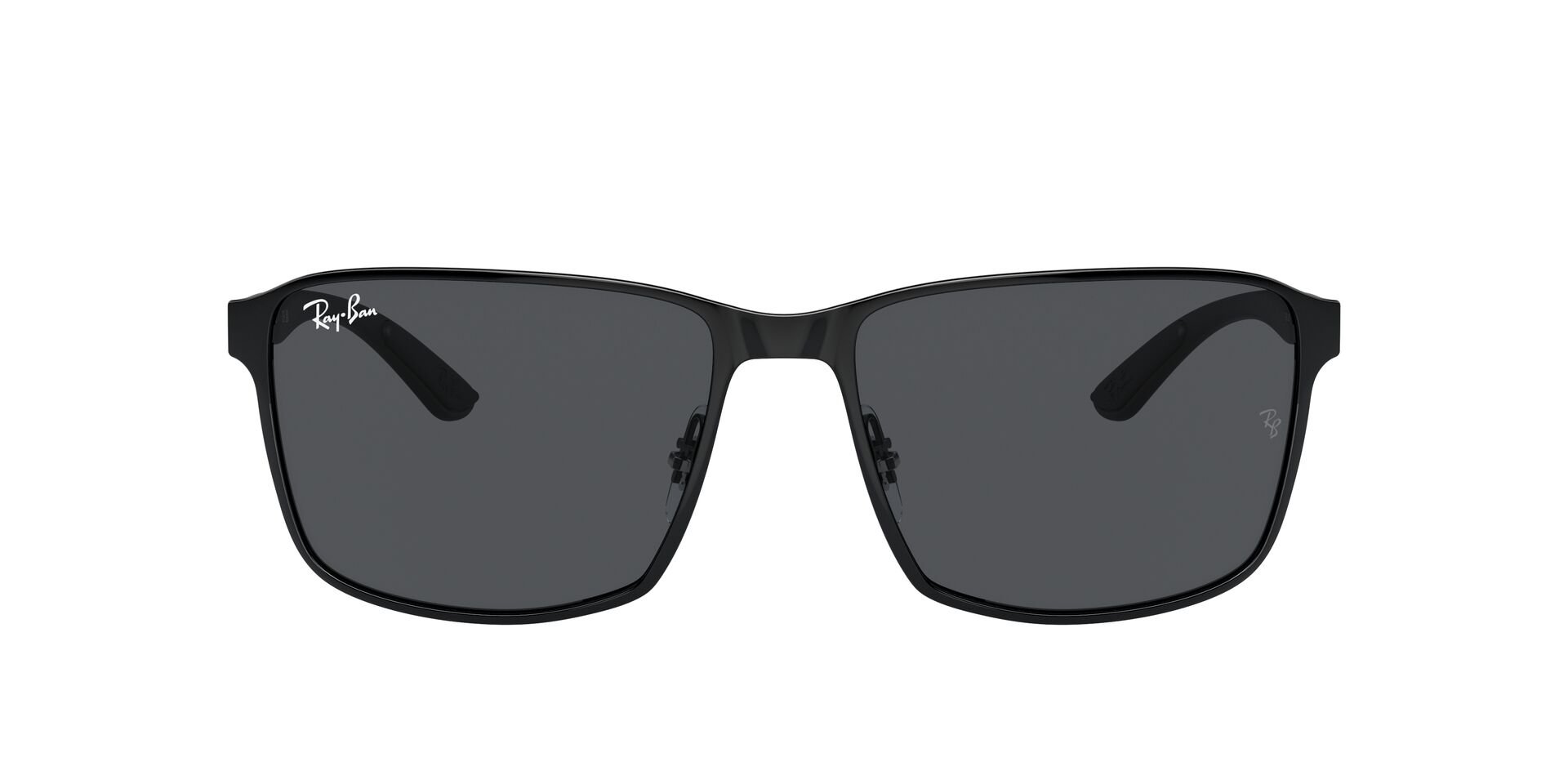 RB-3721 186/87 MATTE BLACK ON BLACK( 59*17, Negro, hi-res image number 1