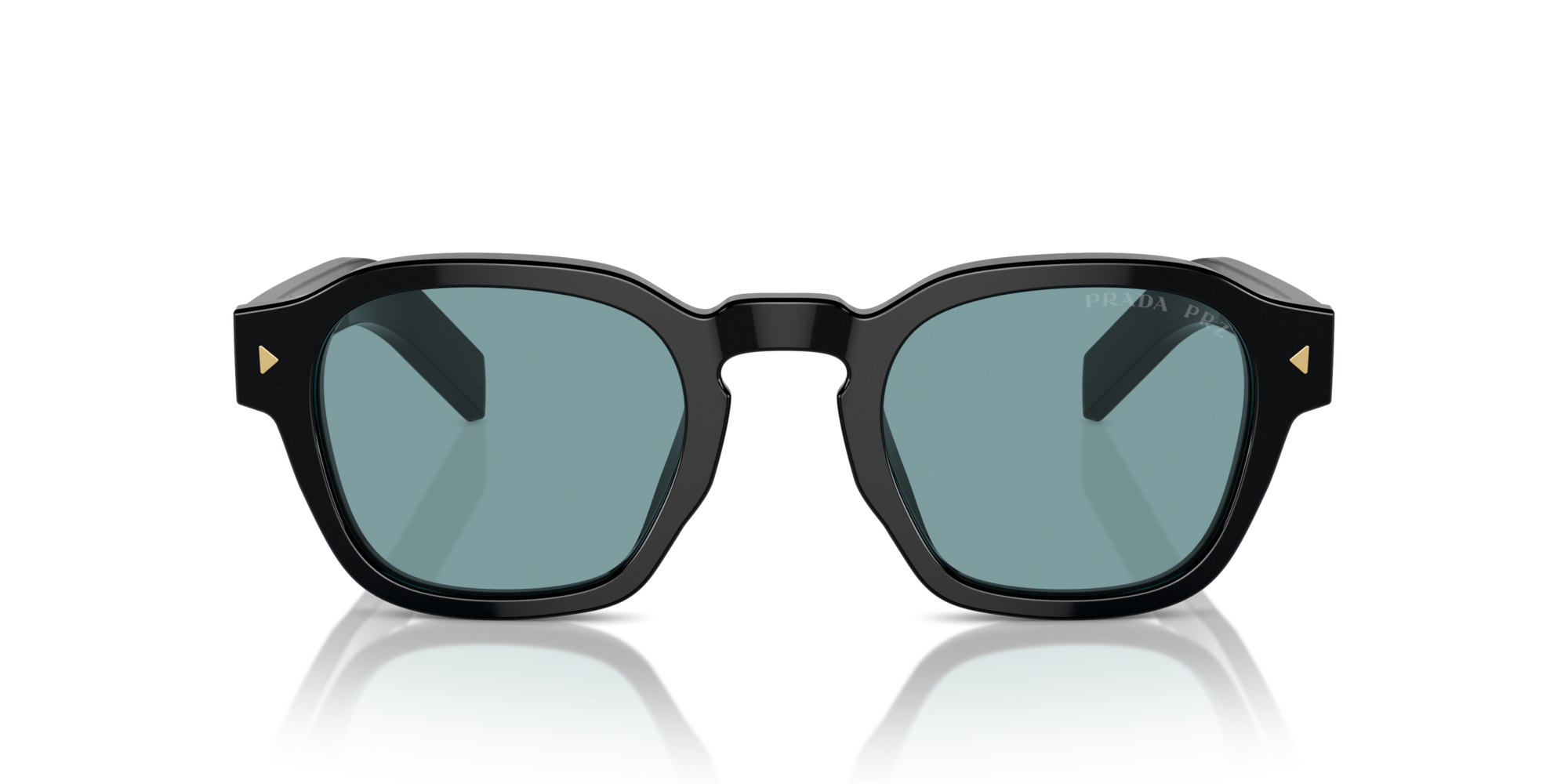 PRADA-A16S/S 16K04D BLACK(GREEN POLAR) 49*24, Negro, hi-res image number 1