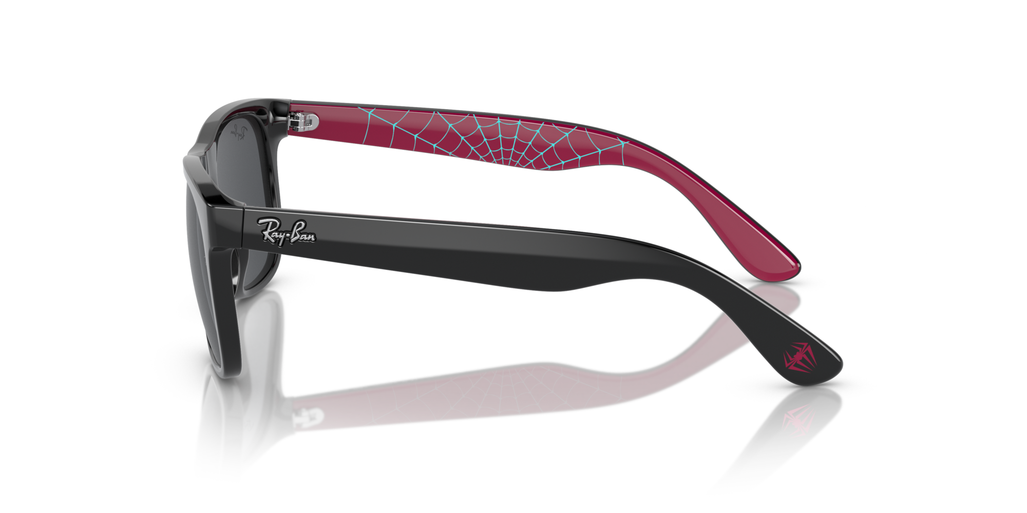 RJ-9069S 716787*3N BLACK(DARK GREY Spiderman col.Marvel 48*16, Negro | Rojo | Azul, hi-res image number 2