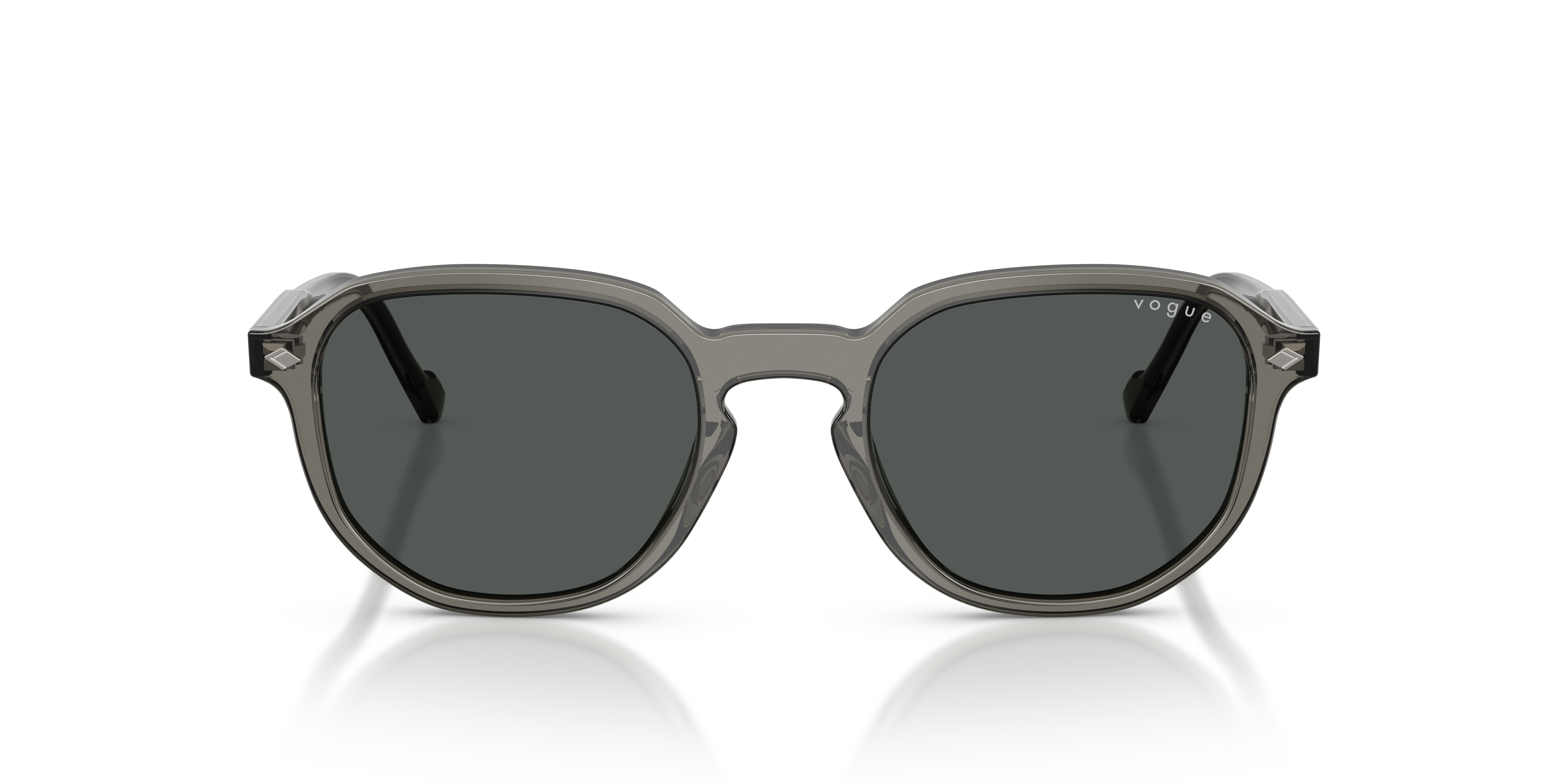 VOGUE-5707S/S 329487 TRANSPARENT DARK GREY(DARK GREY 51*20, , hi-res image number 1