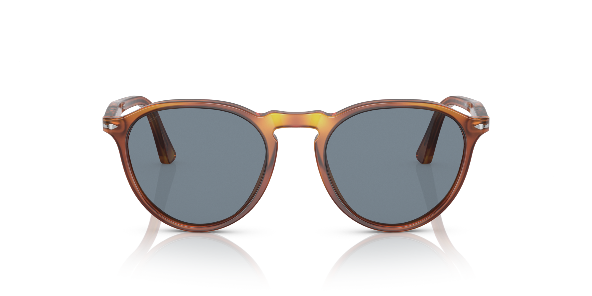 PERSOL-3286S/S 96/56 TERRA DI SIENA LIGHT BLUE 51*19, Terra di siena, hi-res image number 1