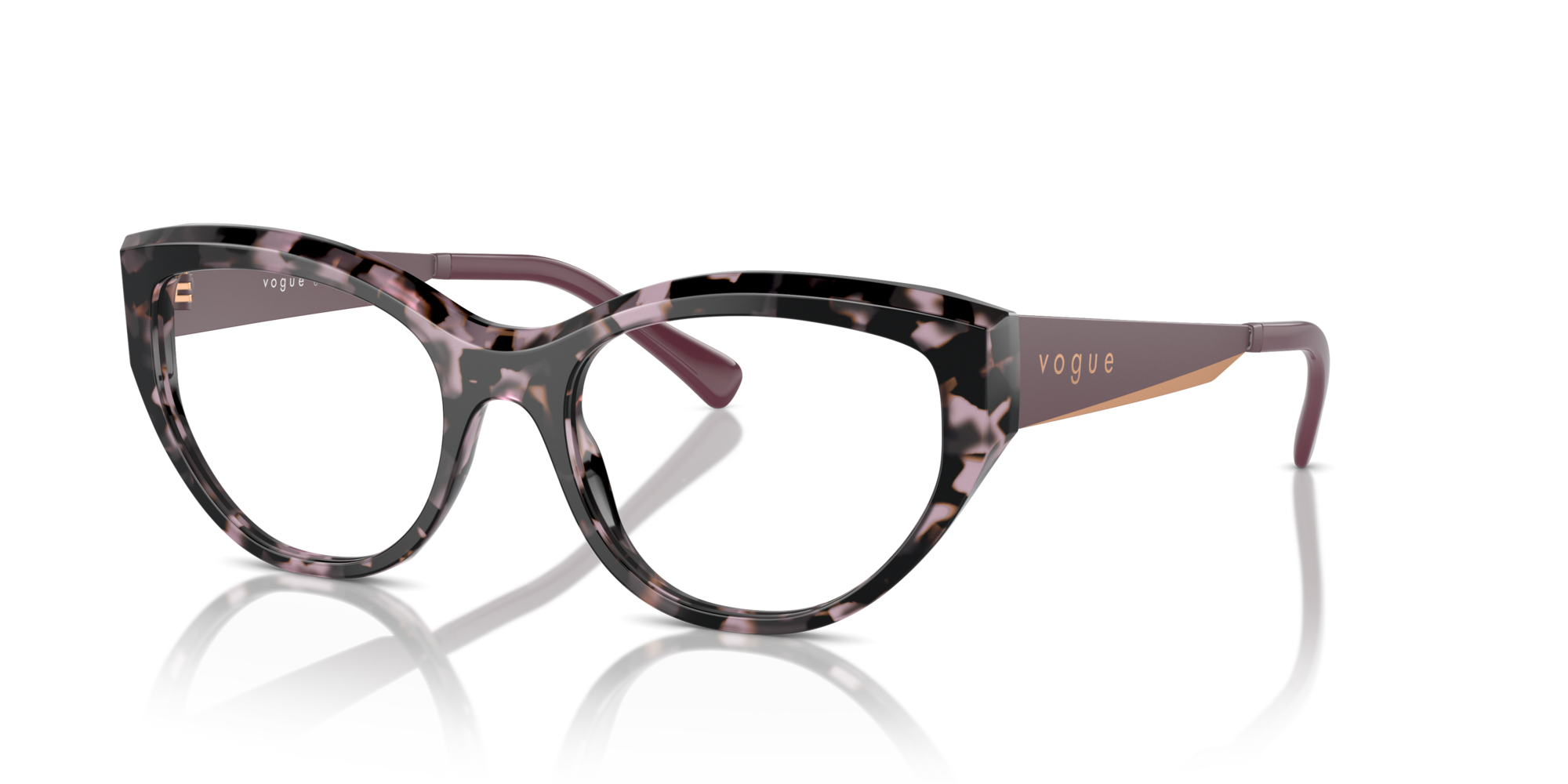 VOGUE-5560/G 3146 VIOLET TORTOISE 51*18, , hi-res image number 0