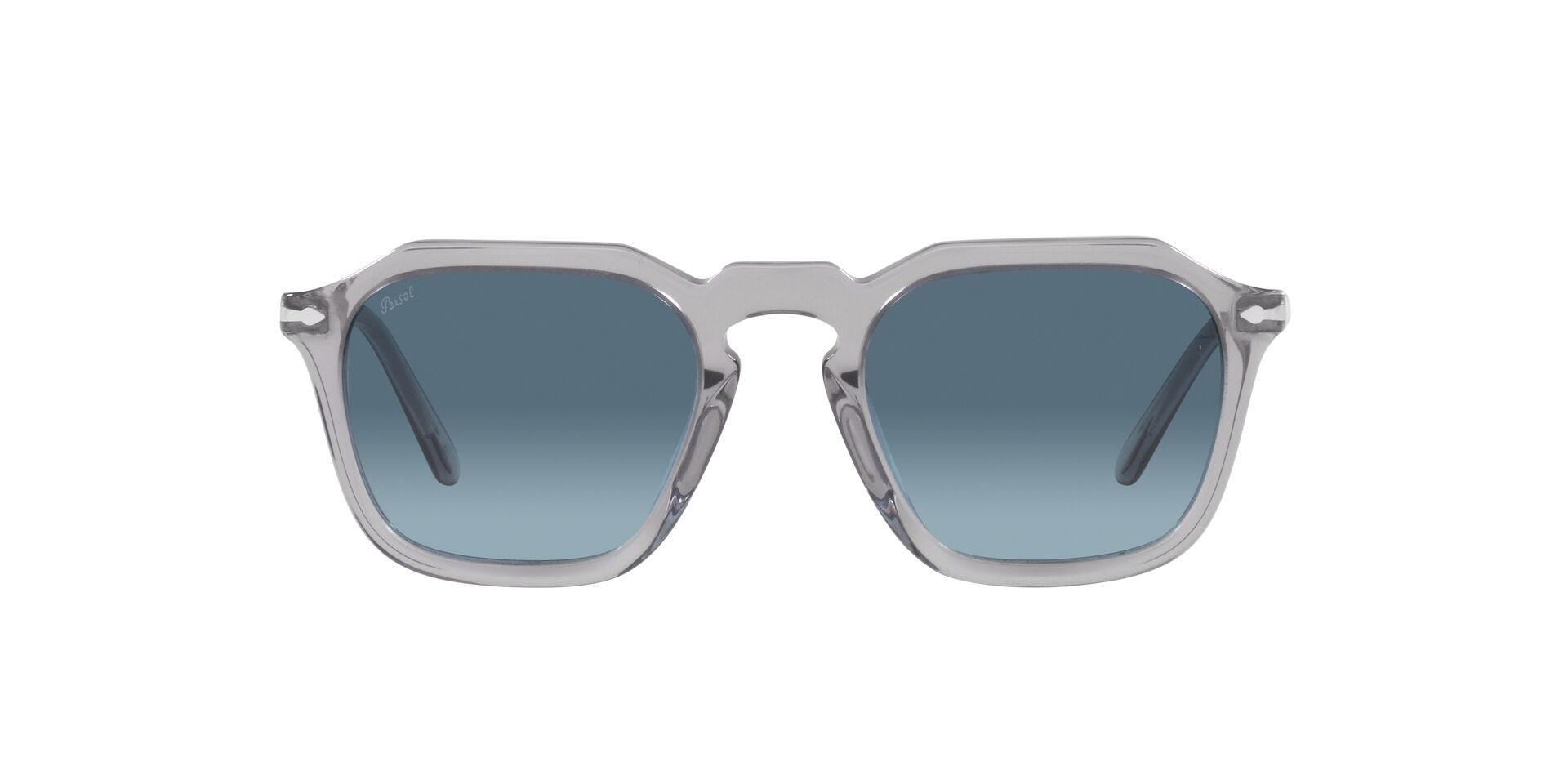PERSOL-3292S/S 309/Q8 TRANSPARENT GREY(AZURE GRADIENT BLUE 50*21, Gris, hi-res image number 1