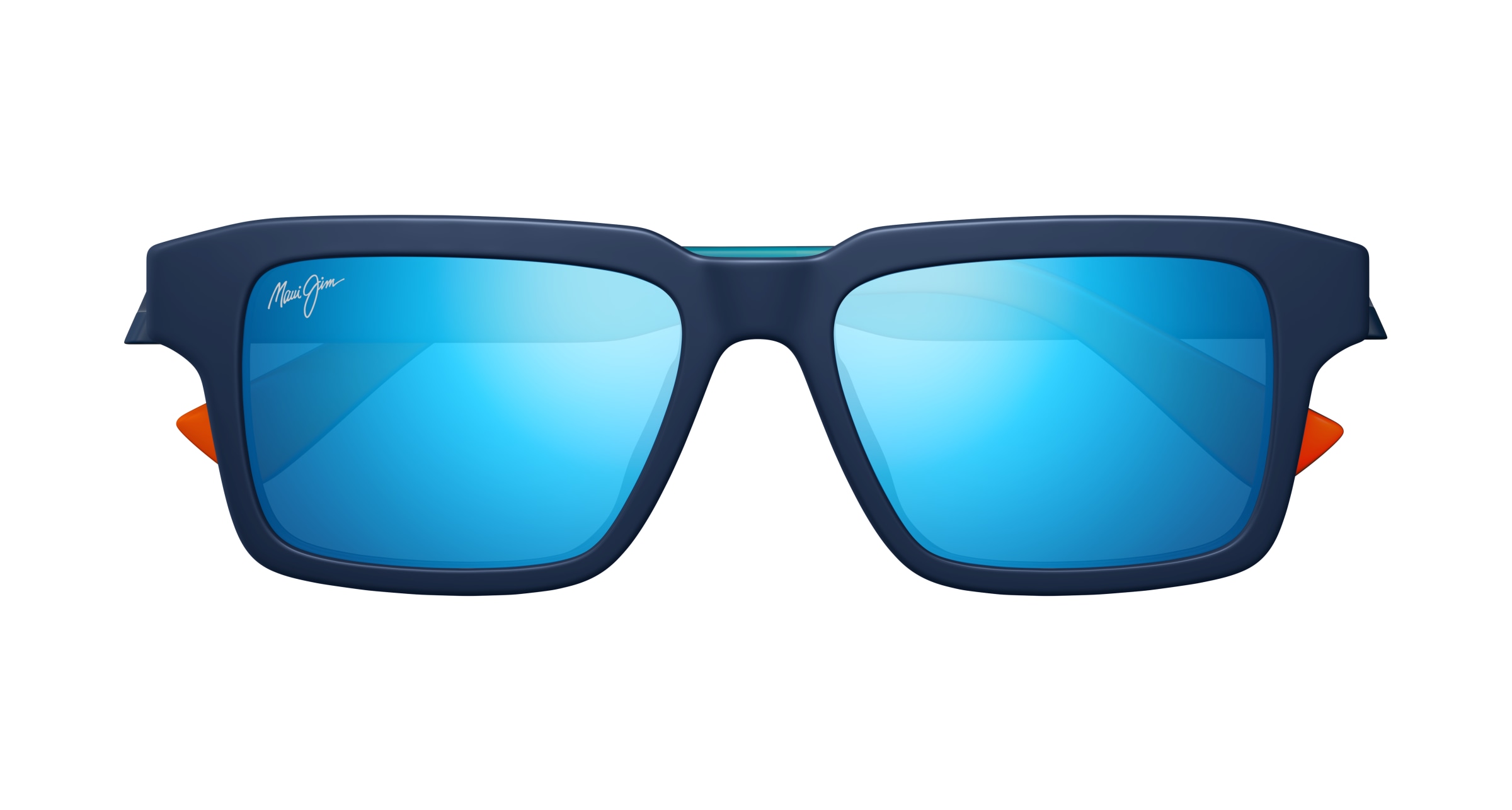 MAUI-JIM-KAHIKO/S B635-03 MATTE DARK BLUE(BLUE HAWAII 53*16, Azul, hi-res image number 1