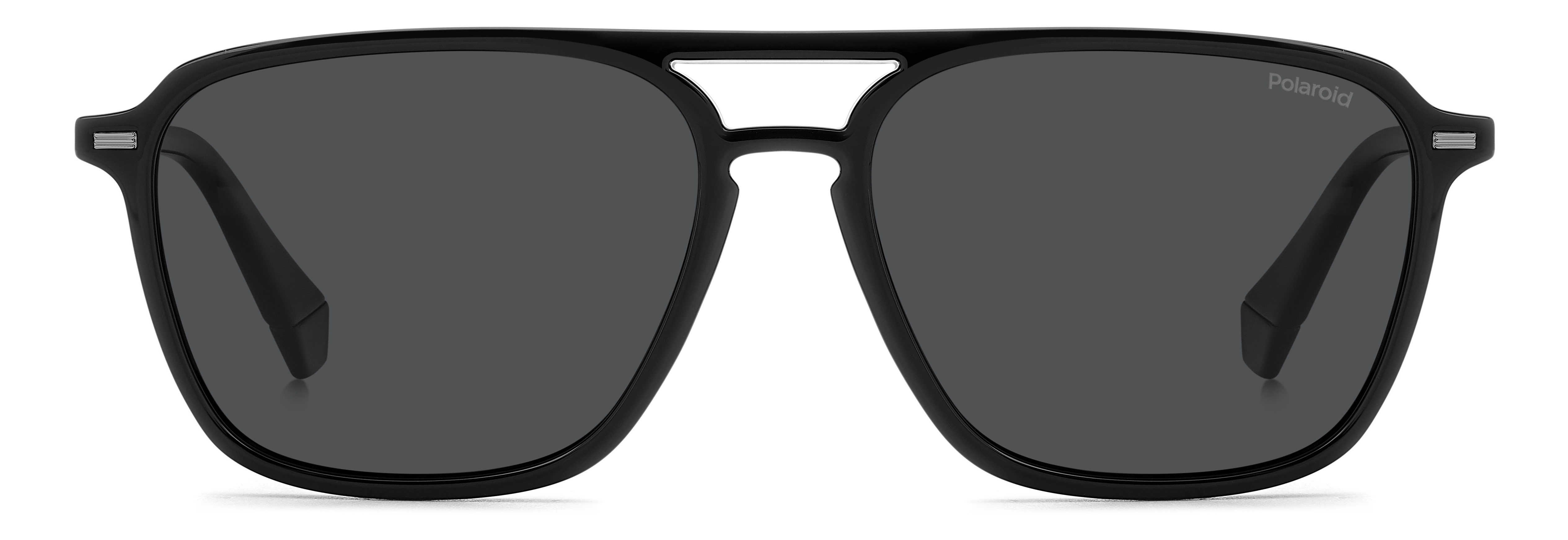 POLAROID-4182/S/X/S 807*M9 BLACK(GREY POLARIZED 57*16, Negro, hi-res image number 1