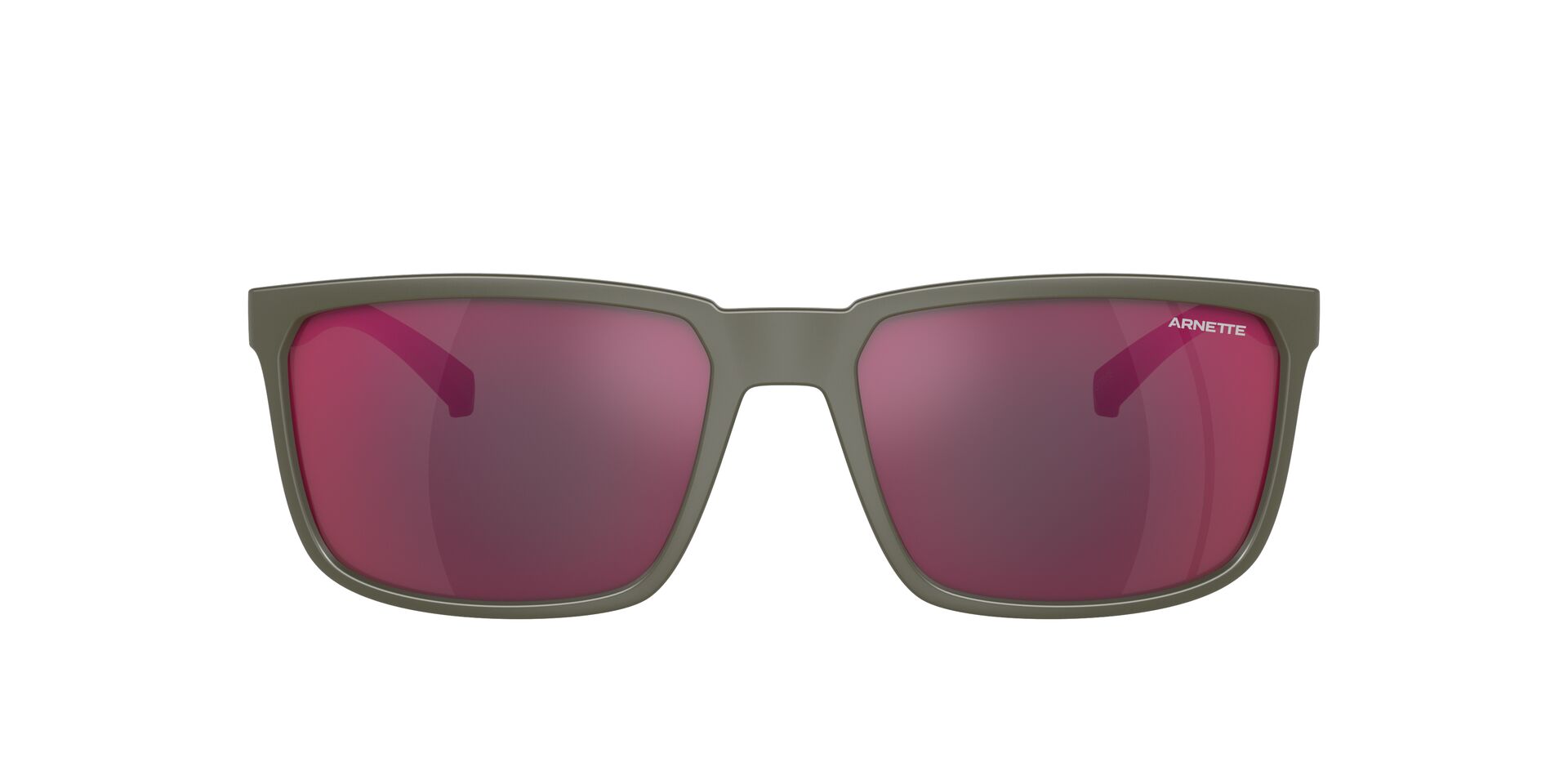ARNETTE-4251 28546R MATTE MILITARY(GREY MIRROR ORANGE/YELLOW 58*17, Verde mate, hi-res image number 1