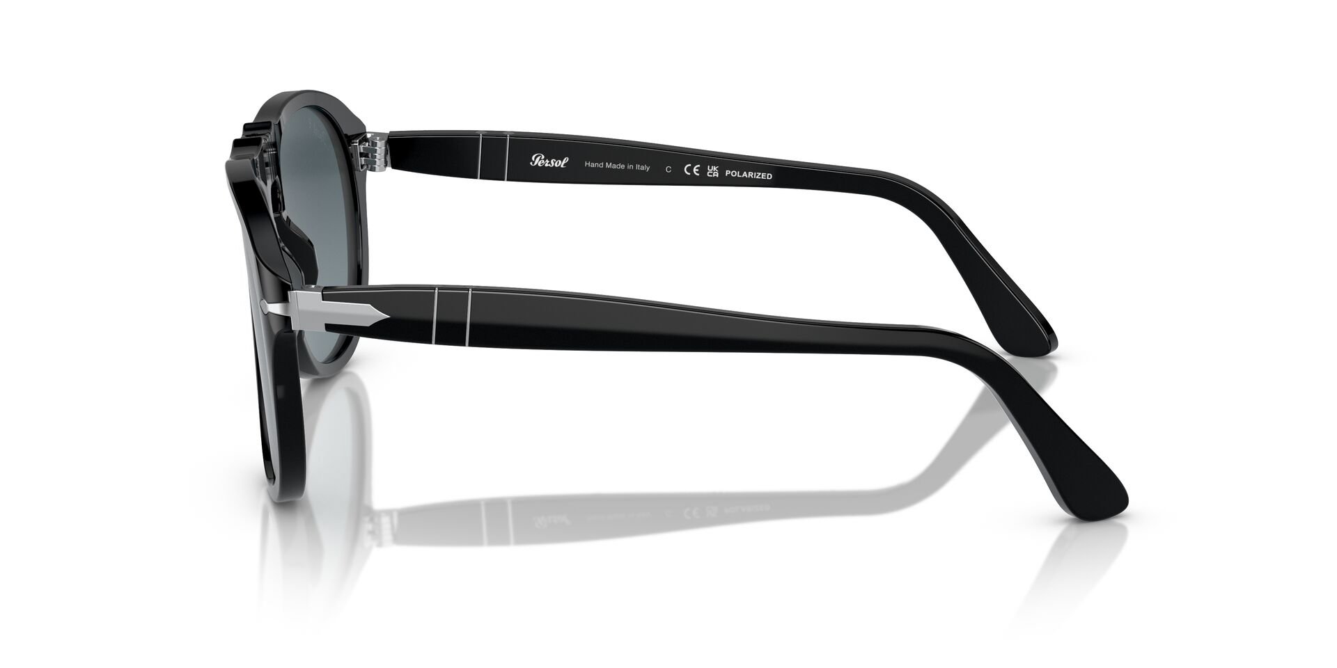 PERSOL-0649/S 95/S3 BLACK/LIGHT BLUE GRADIENT DARK BLUE 54*20, Negro, hi-res image number 2