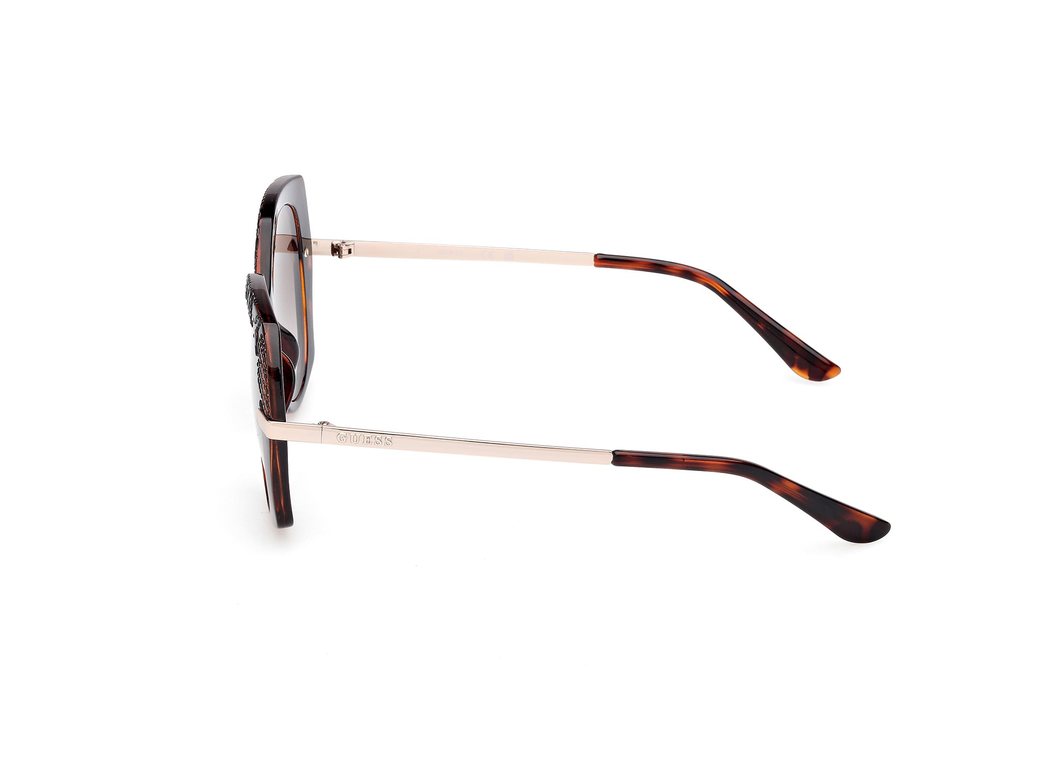 GUESS-00215/S 52F dark havana 55*18, Havana, hi-res image number 1