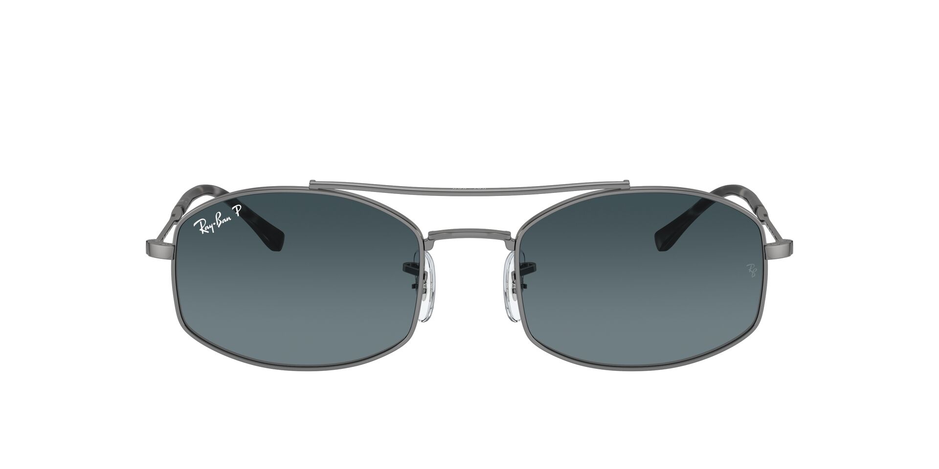 RB-3719 004/S3 GUNMETAL(BLUE GRADIENT POLAR 54*20, Gris, hi-res image number 1