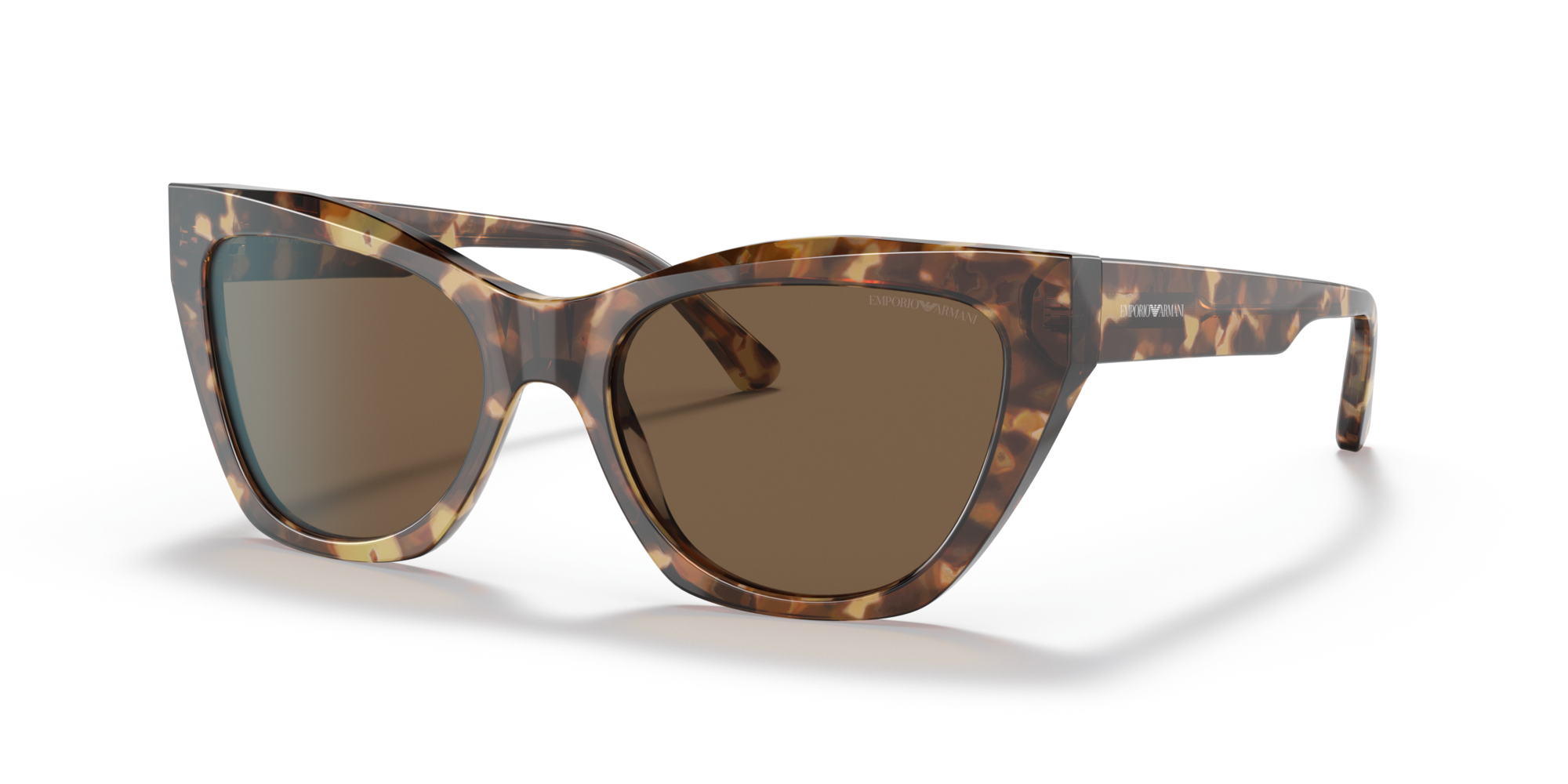 EMPORIO-4176/S 502573 SHINY BROWN HAVANA(BROWN 54*18, Havana | Marrón, hi-res image number 0