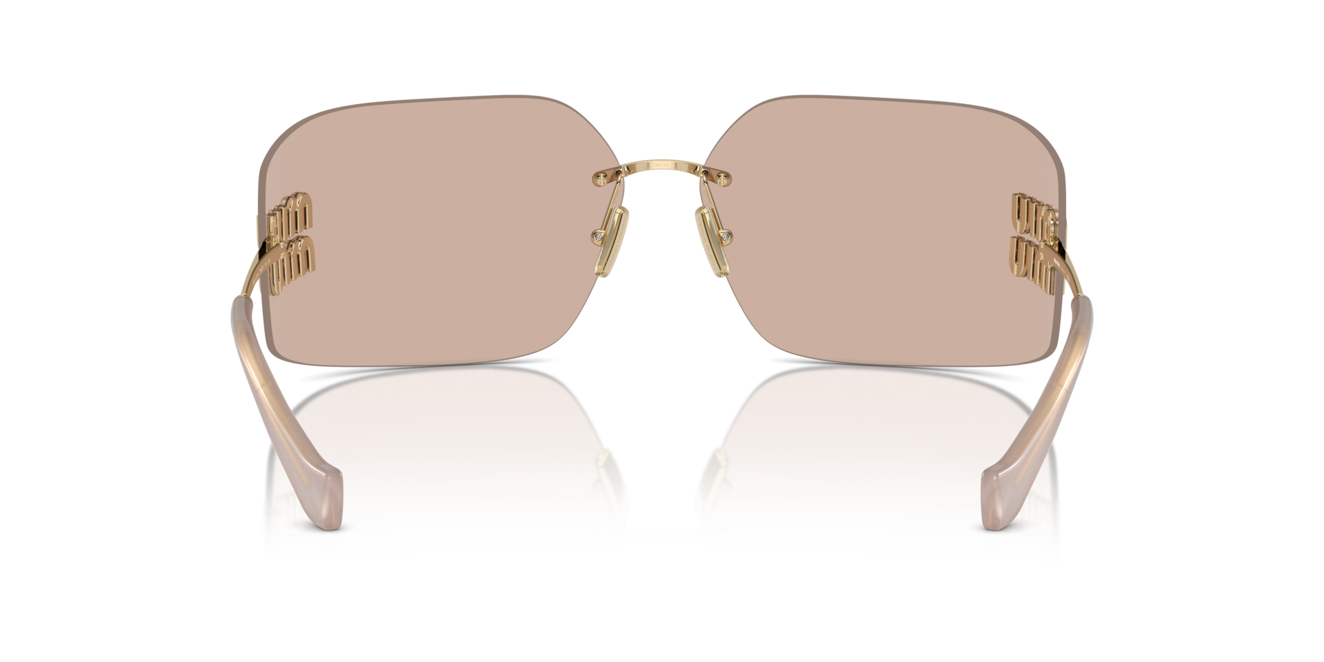 MIUMIU-54YS/S 5AK-061 GOLD (LIGHT PURPLE BROWN) 80*14, Dorado, hi-res image number 3