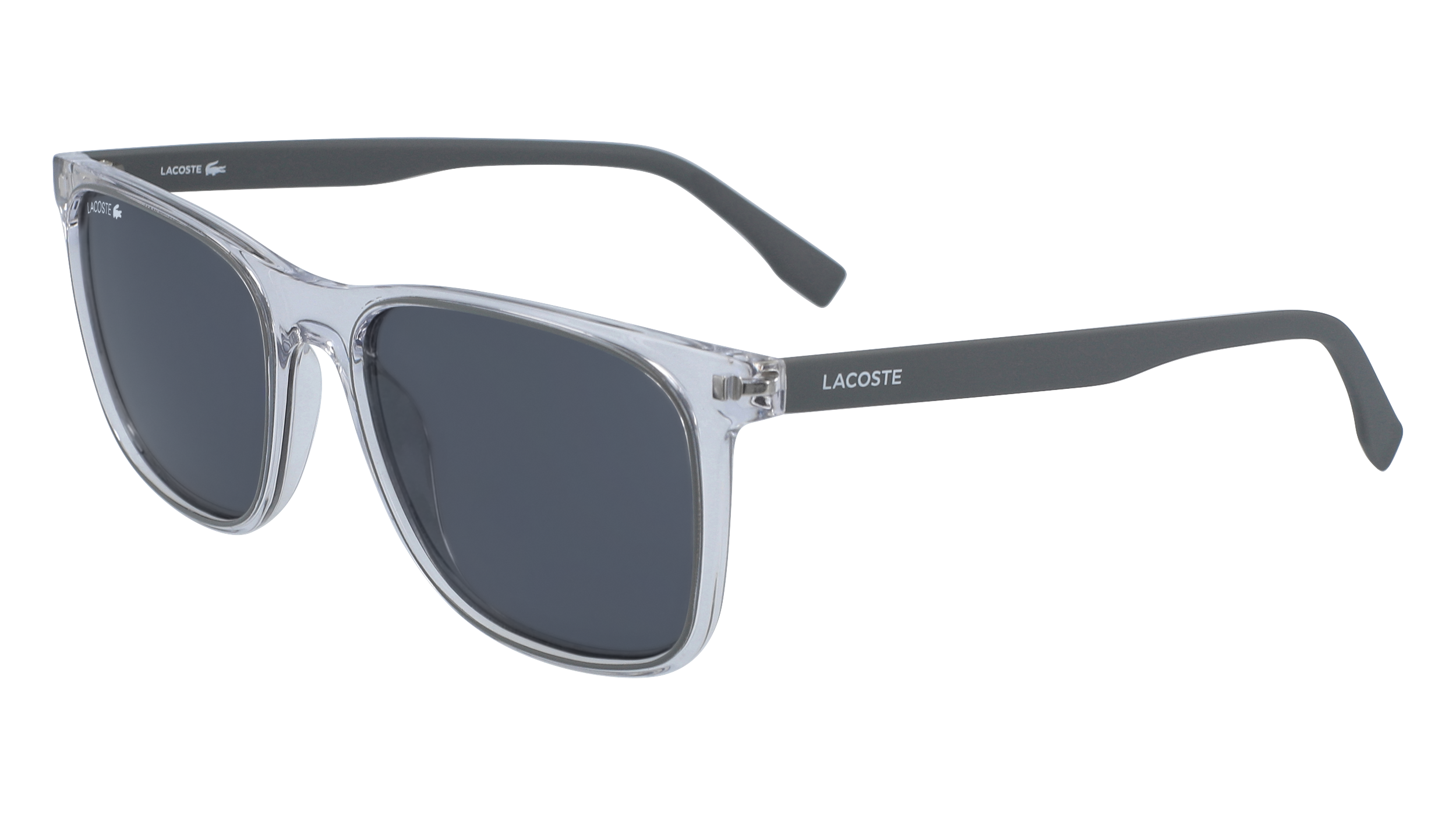 LACOSTE-882S/S 057 CRYSTAL/GREY 55*18, Transparente, hi-res image number 0