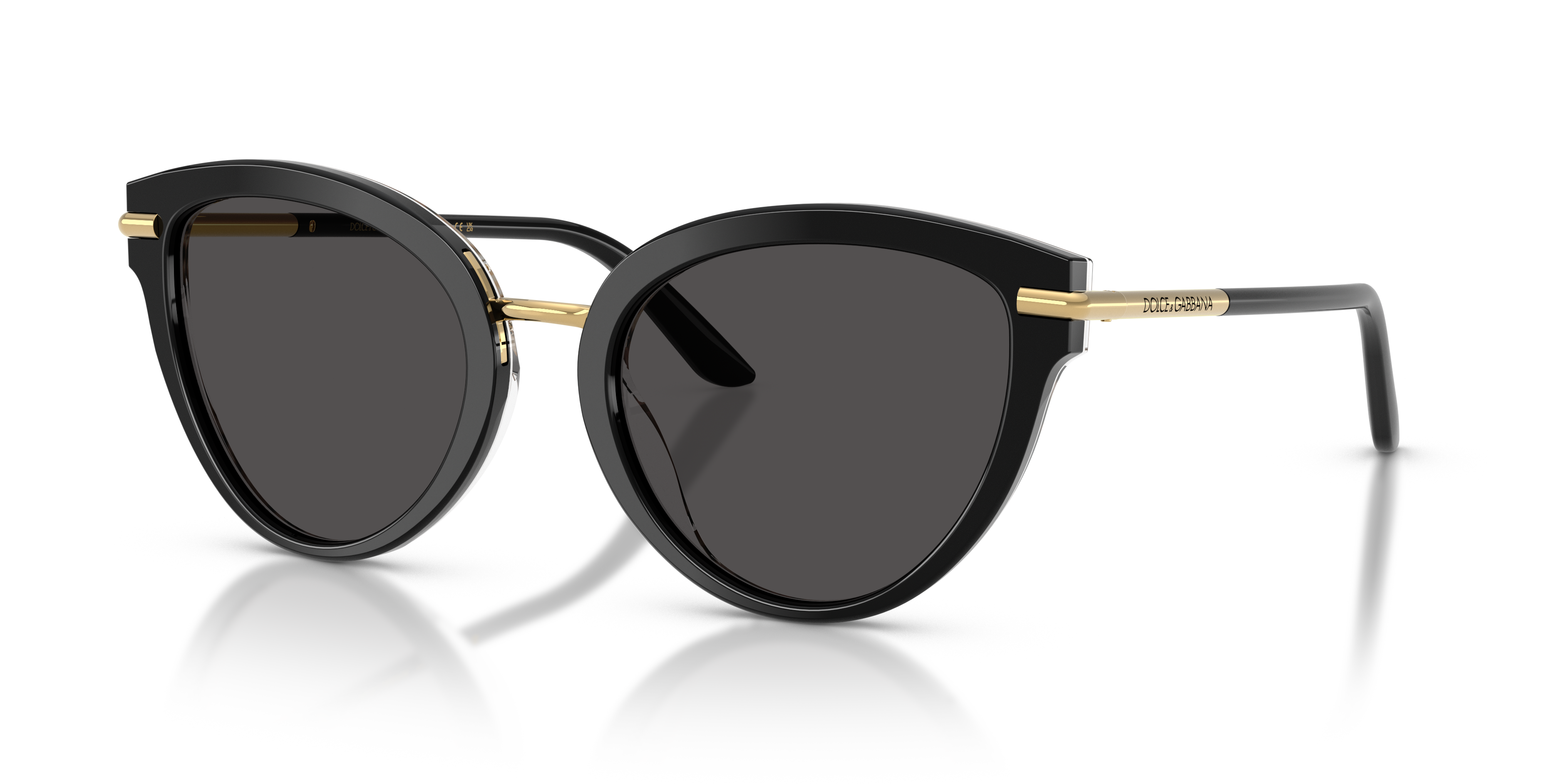 GABBANA-4492/S 32998G TOP BLACK ON LEO(DARK GREY 55*21, , hi-res image number 0