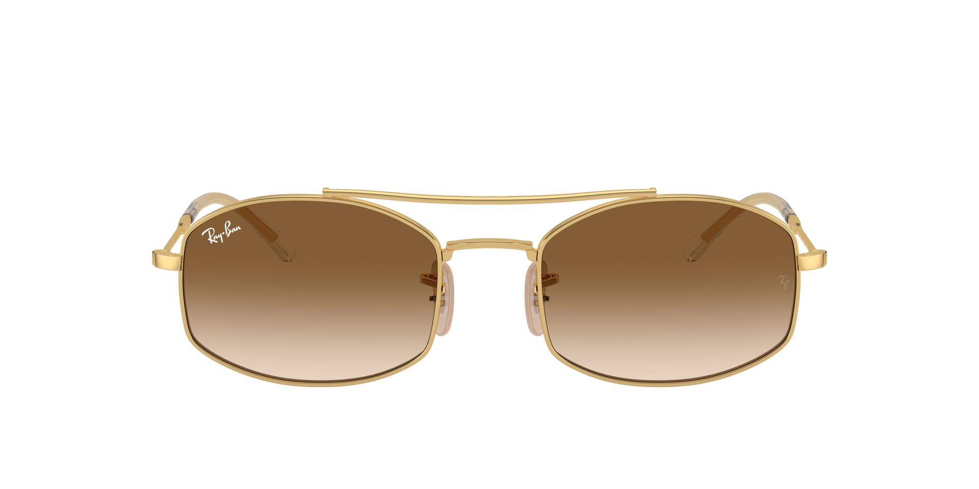 RB-3719 001/51 ARISTA(CLEAR GRADIENT BROWN 51*20, Dorado, hi-res image number 1