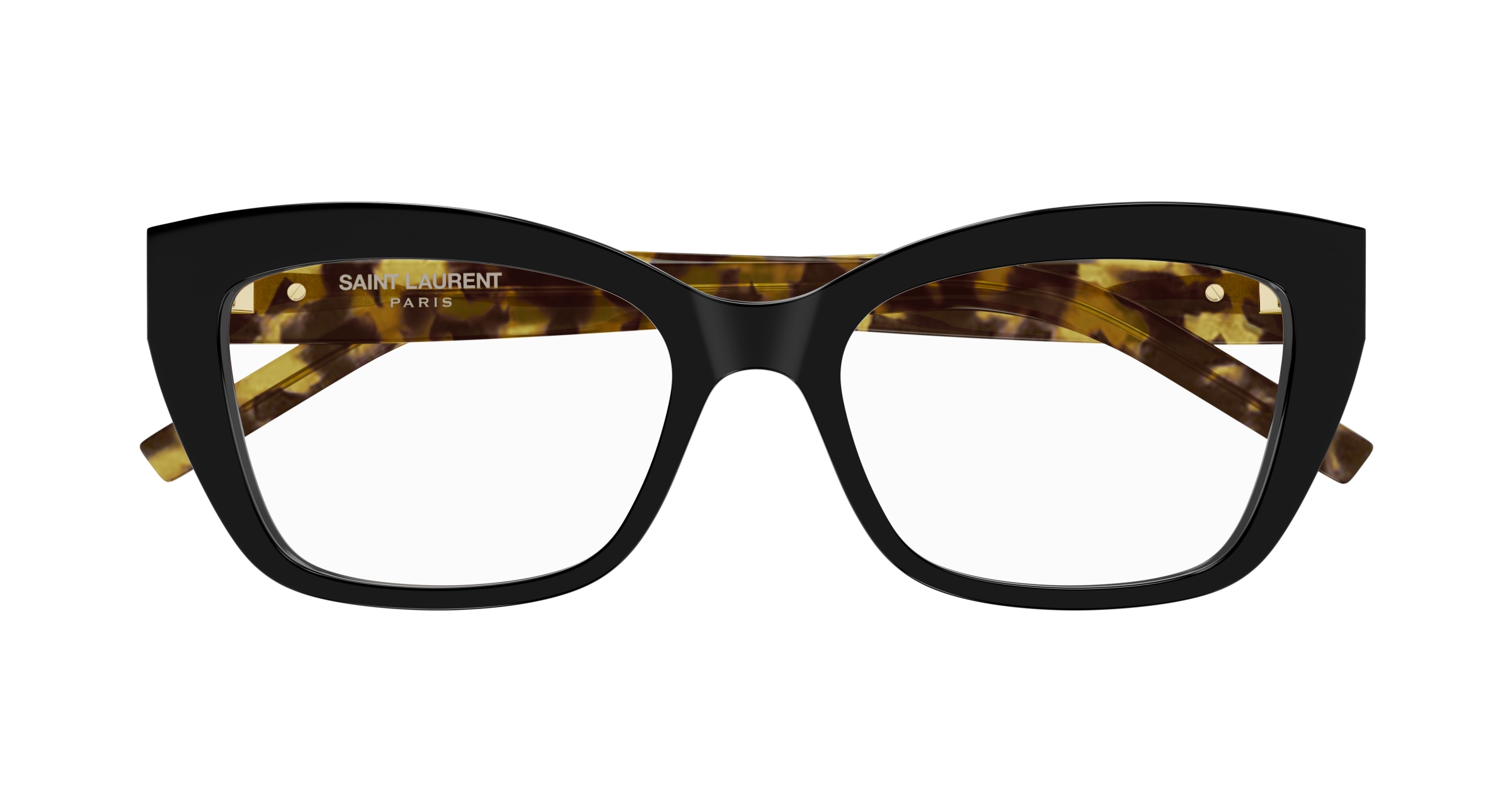 SAINT-LAURENT-SLM117/G 007 BLACK-HAVANA-TRANSPARENT 53*17, , hi-res image number 1