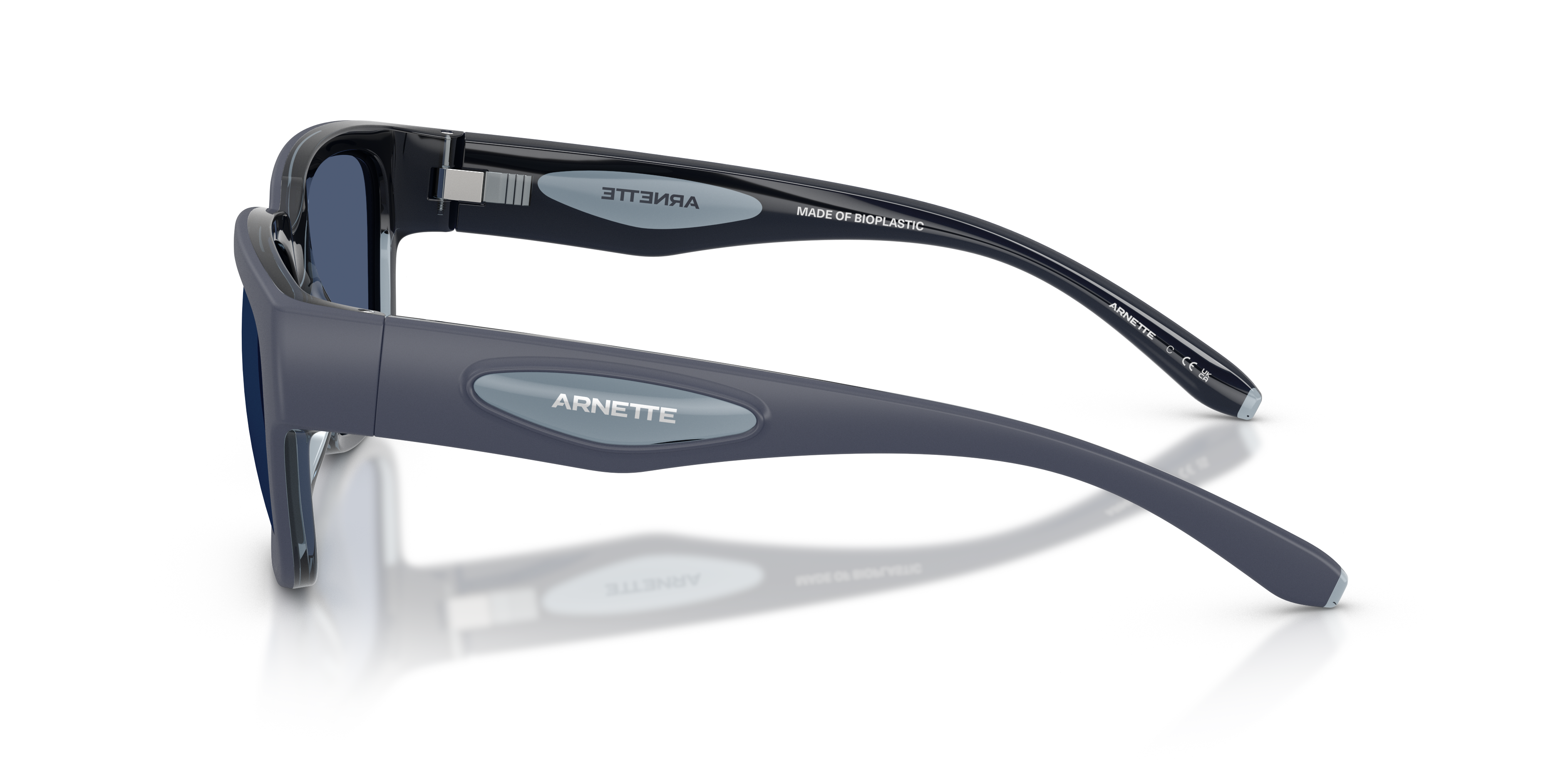 ARNETTE-4366 300780 NAVY/TRANSPARENT AZURE(DARK BLUE 56*18, , hi-res image number 2