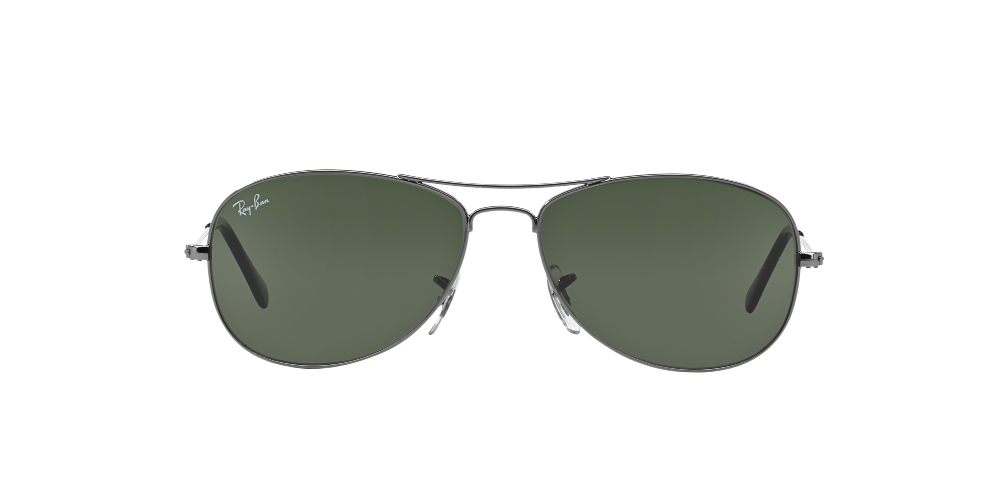 RB-3362 004*3N GUN MTL (VERDE) 56*14, Plata, hi-res image number 2