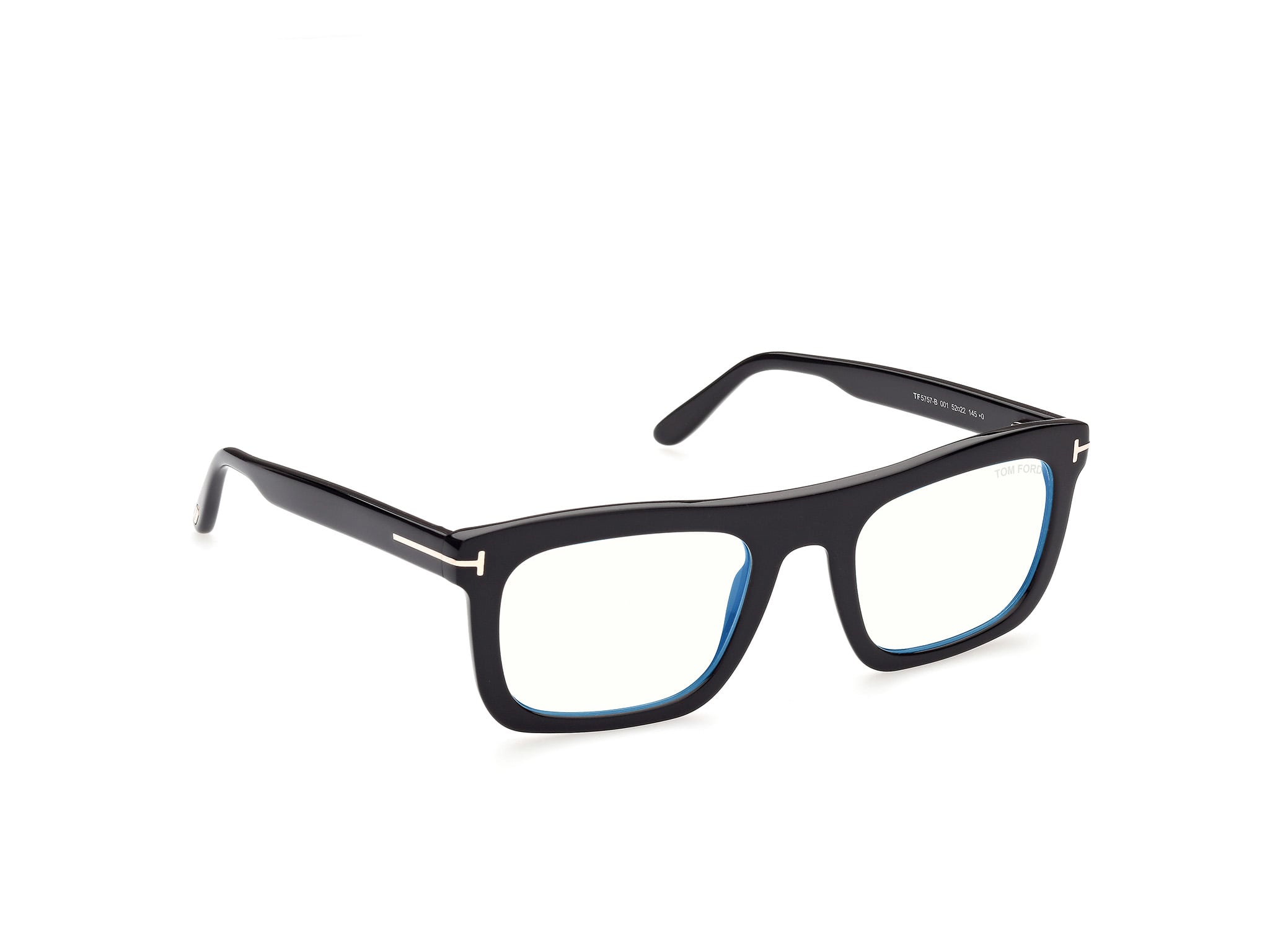 TOMFORD-5757B/G 001 shiny black 52*22, Negro, hi-res image number 5