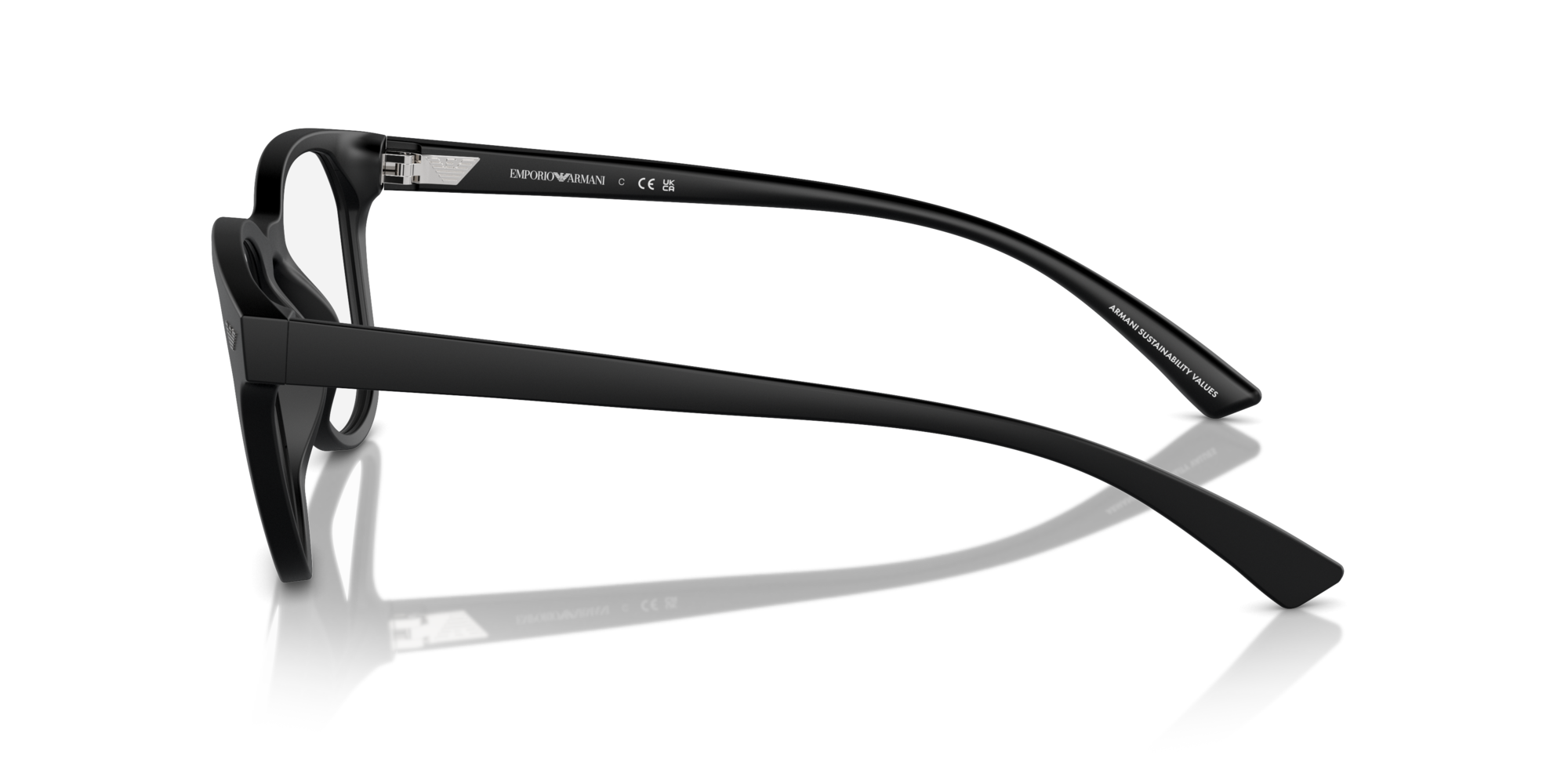 EMPORIO-3240U/G 5001 MATTE BLACK 52*20, Negro mate, hi-res image number 2