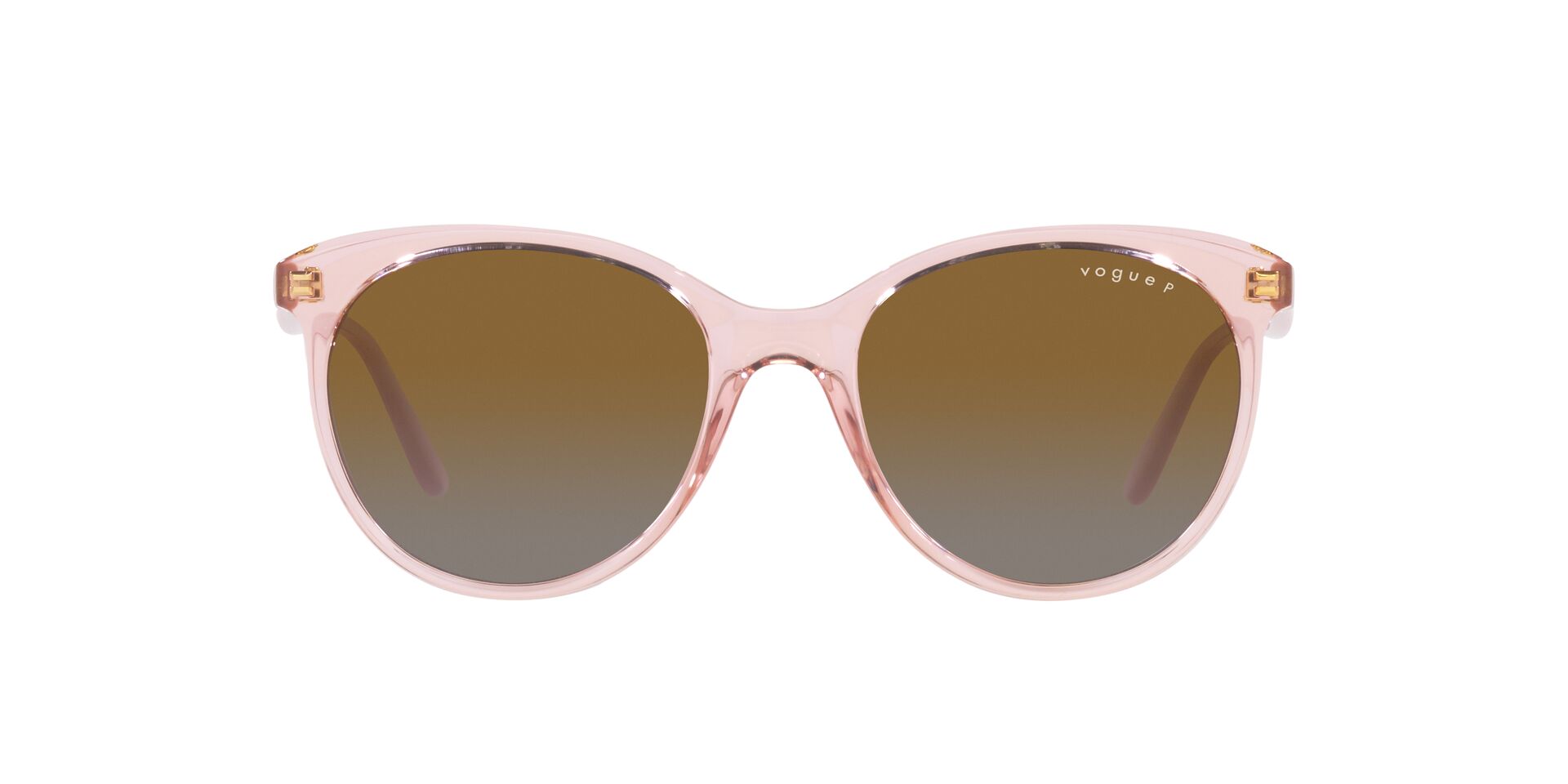 VOGUE-5453S/S 2942T5 TRANSPARENT PINK(GREY GRADIENT BROWN POLAR 53*18, Rosa, hi-res image number 1