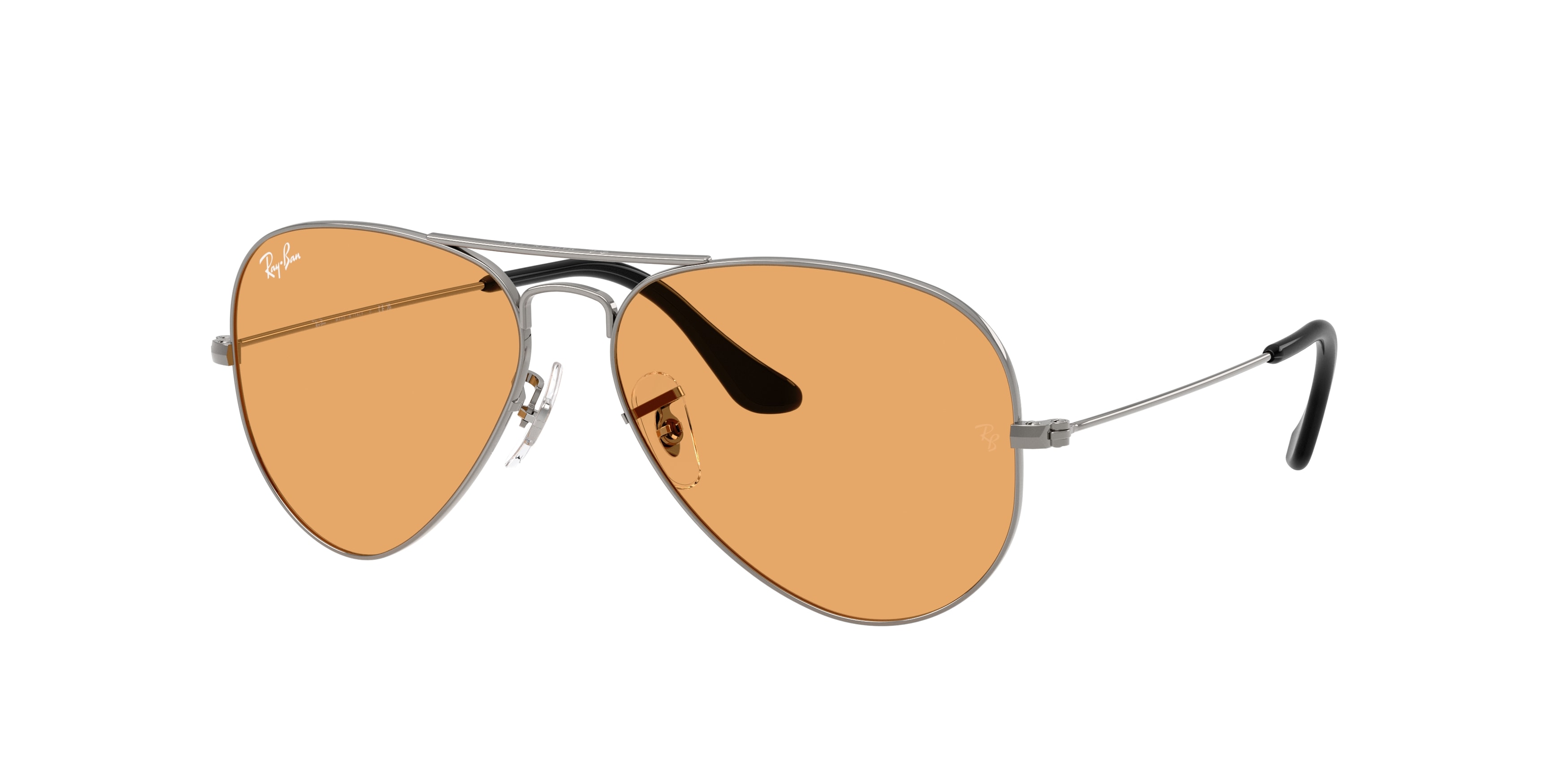 RB-3025 004/33 GUNMETAL(ORANGE 58*14, Plata, hi-res image number 0