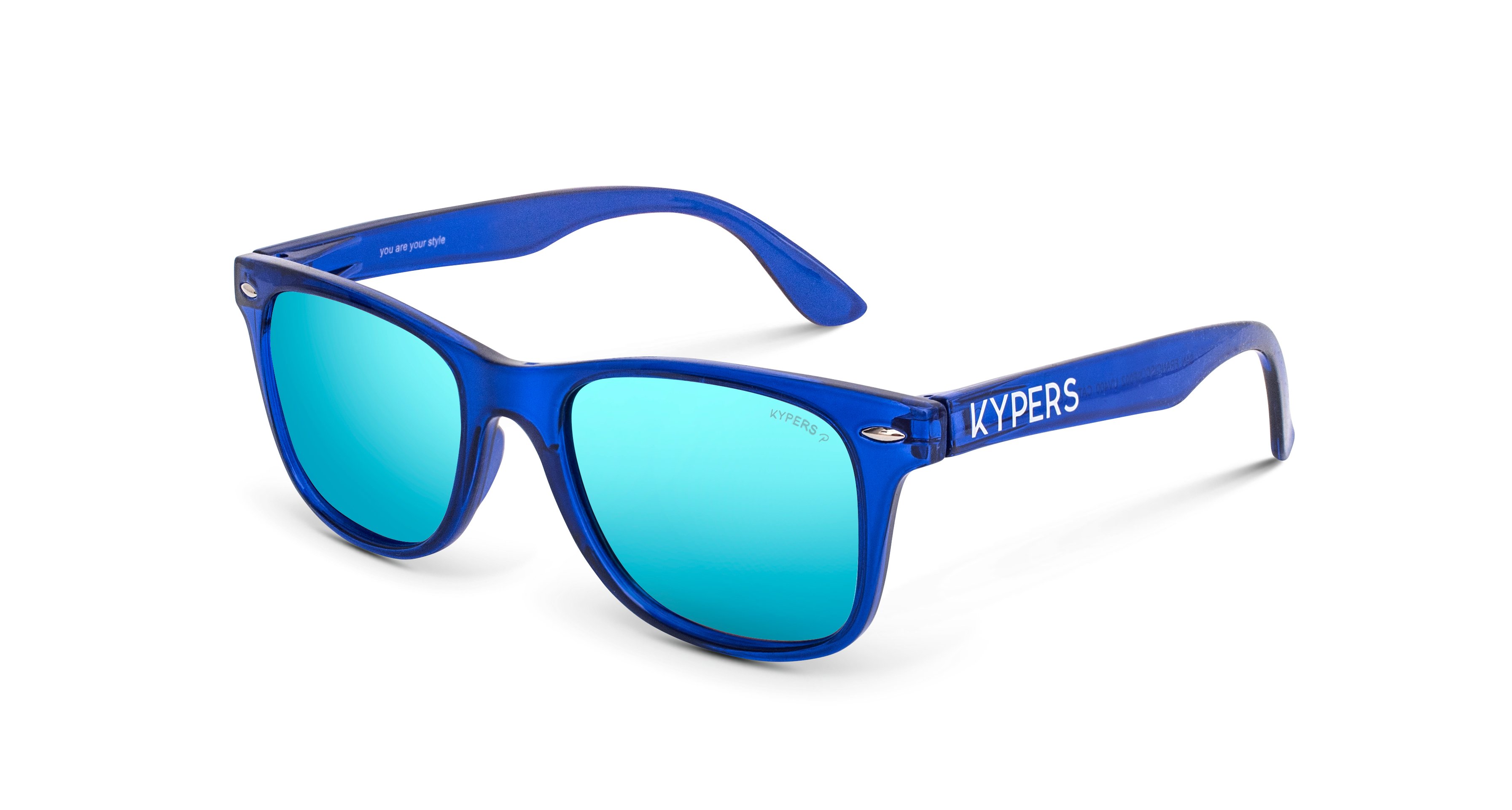 KYPERS-SANFRANCISCO/S SF002 NAVY /ICEBLUE MIRROR 50*20, Azul transparente, hi-res image number 0