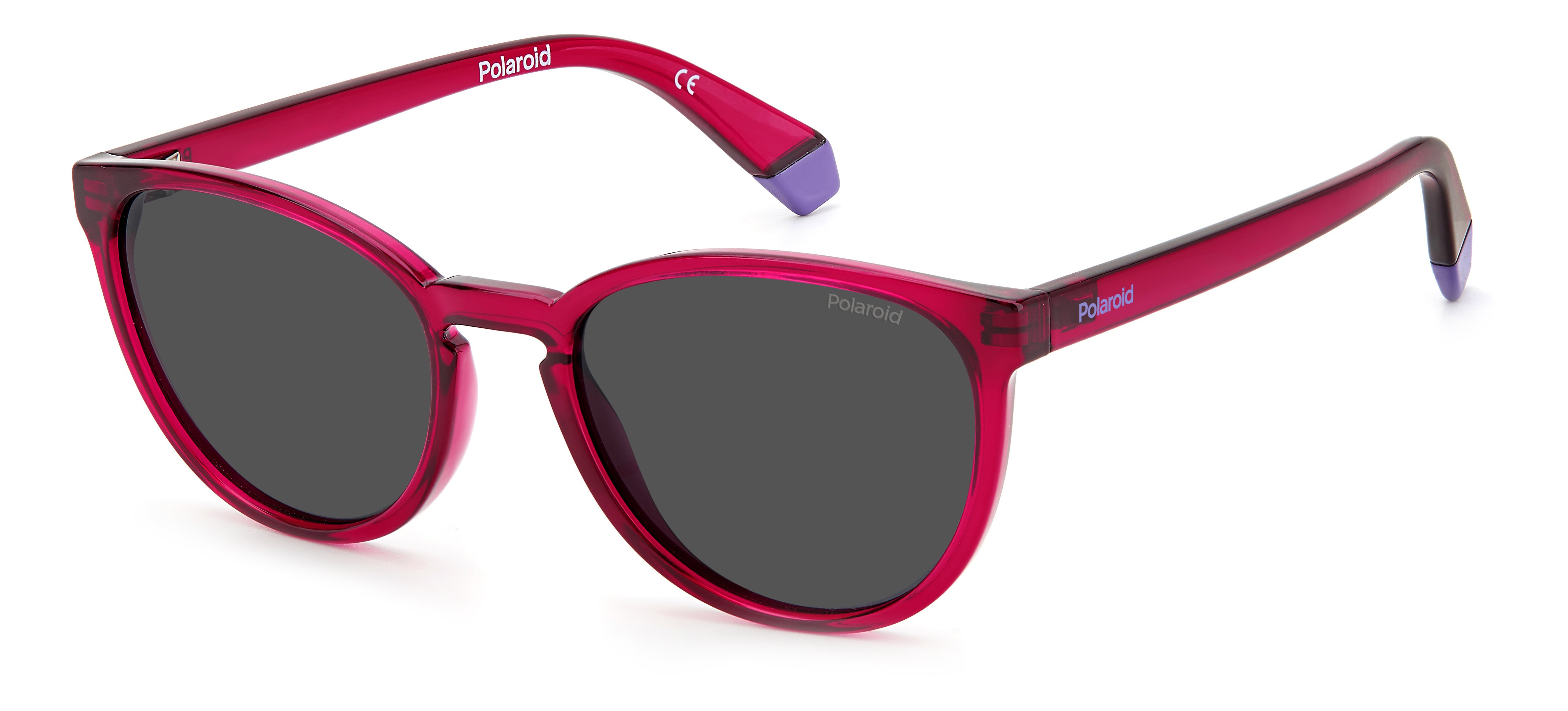 POLAROID-KIDS-8047/S MU1*M9 FUCHSIA(GREY POLARIZED 49*17, Rosa, hi-res image number 0