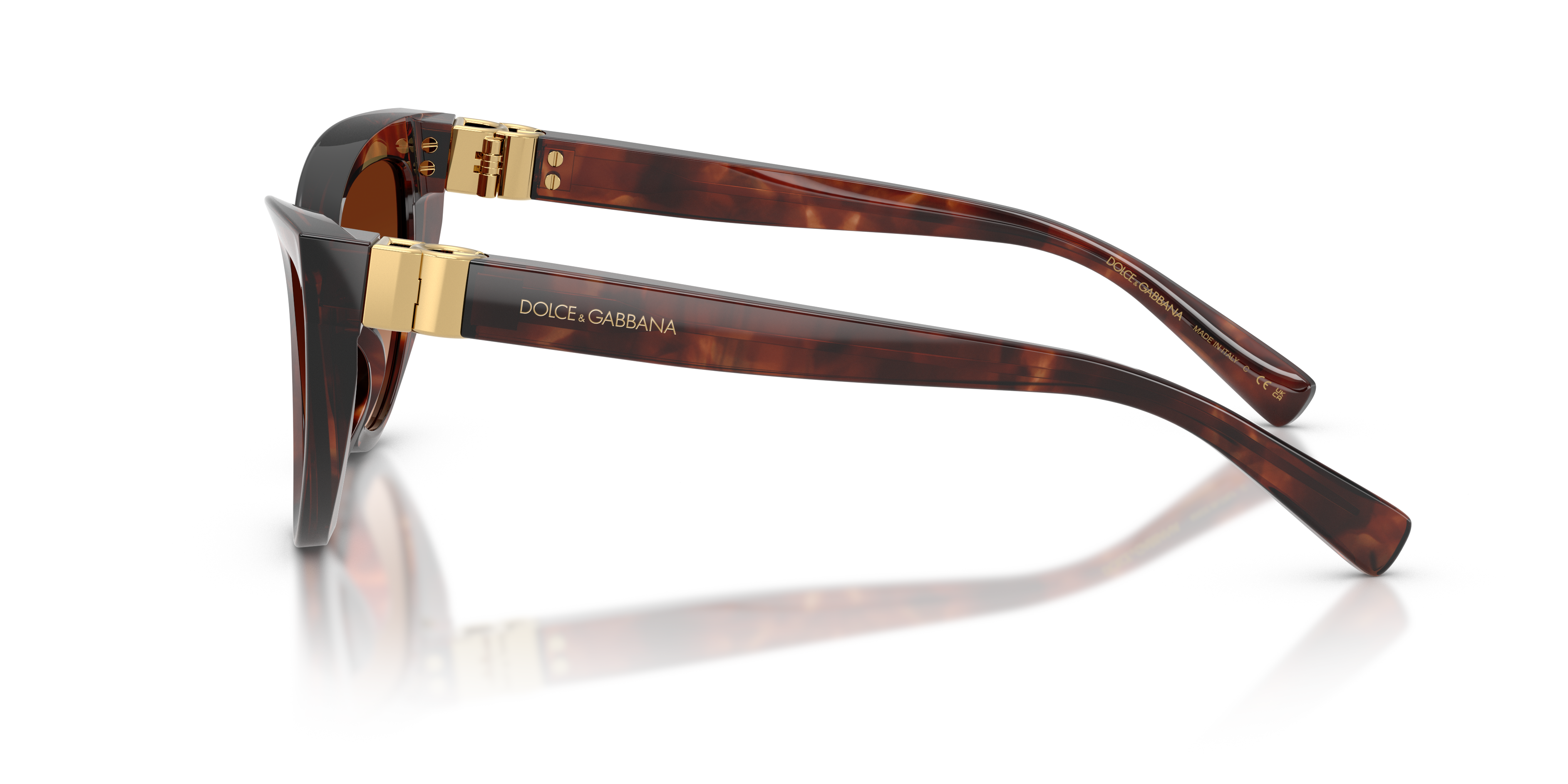 GABBANA-4497/S 322274 DARK RED HAVANA(BROWN GRADIENT 52*18, Burdeos Havana, hi-res image number 2