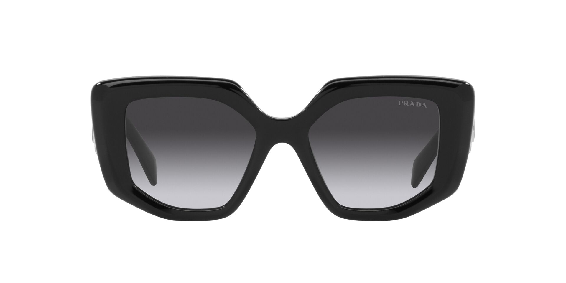 PRADA-14ZS/S 1AB09S BLACK(GREY GRADIENT 50*18, Negro, hi-res image number 1
