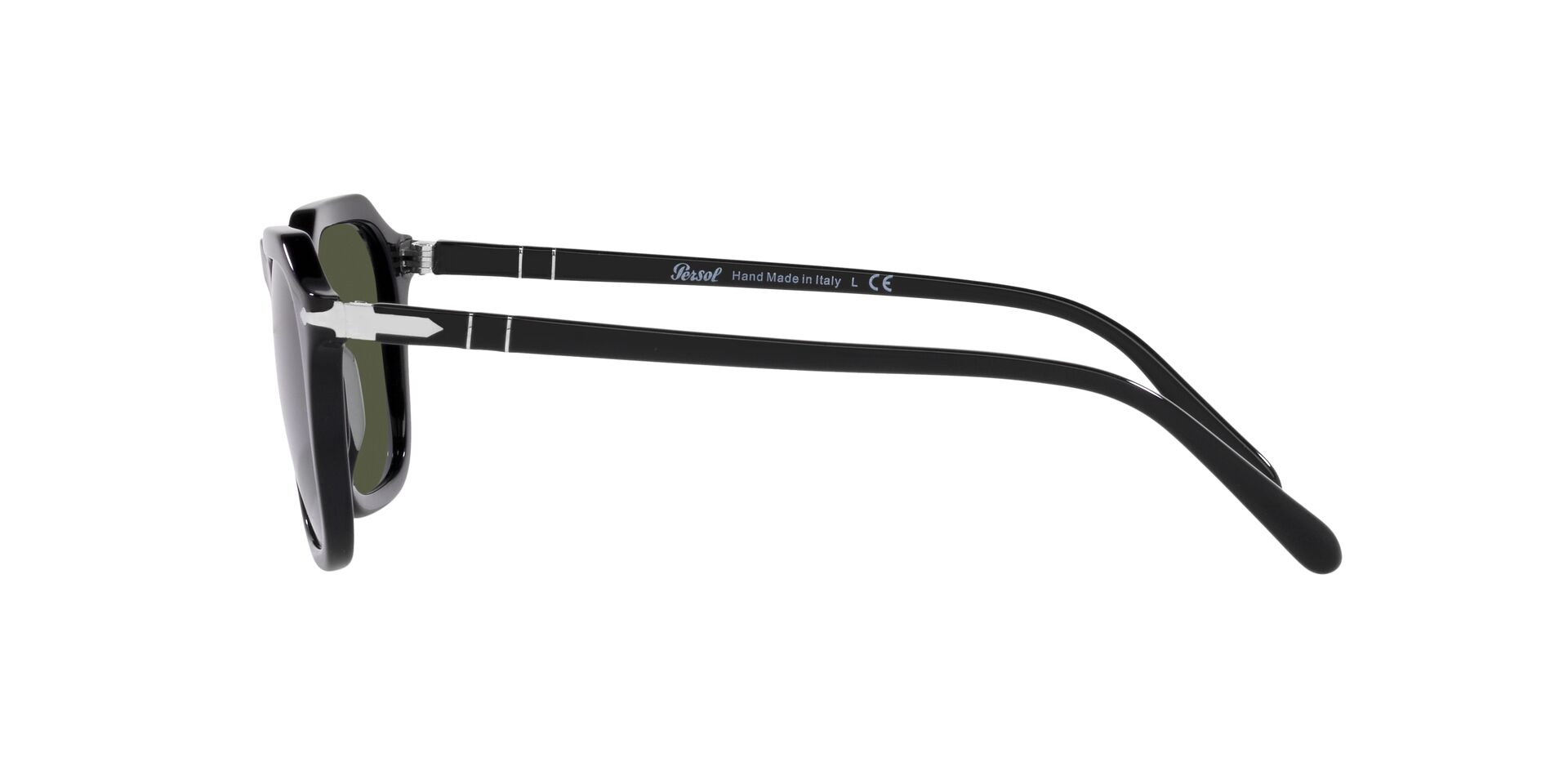 PERSOL-3292S/S 95/31 BLACK(GREEN 50*21, Negro, hi-res image number 2