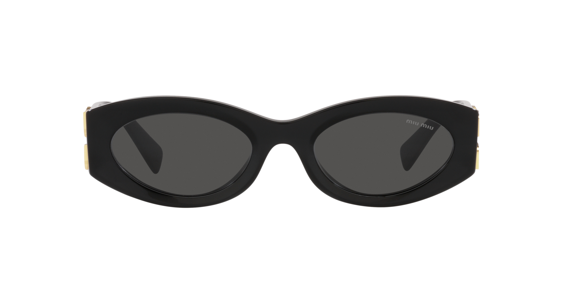 MIUMIU-11W/S 1AB5S0 NEGRA/NEGRA ORO 54*21, Negro, hi-res image number 1