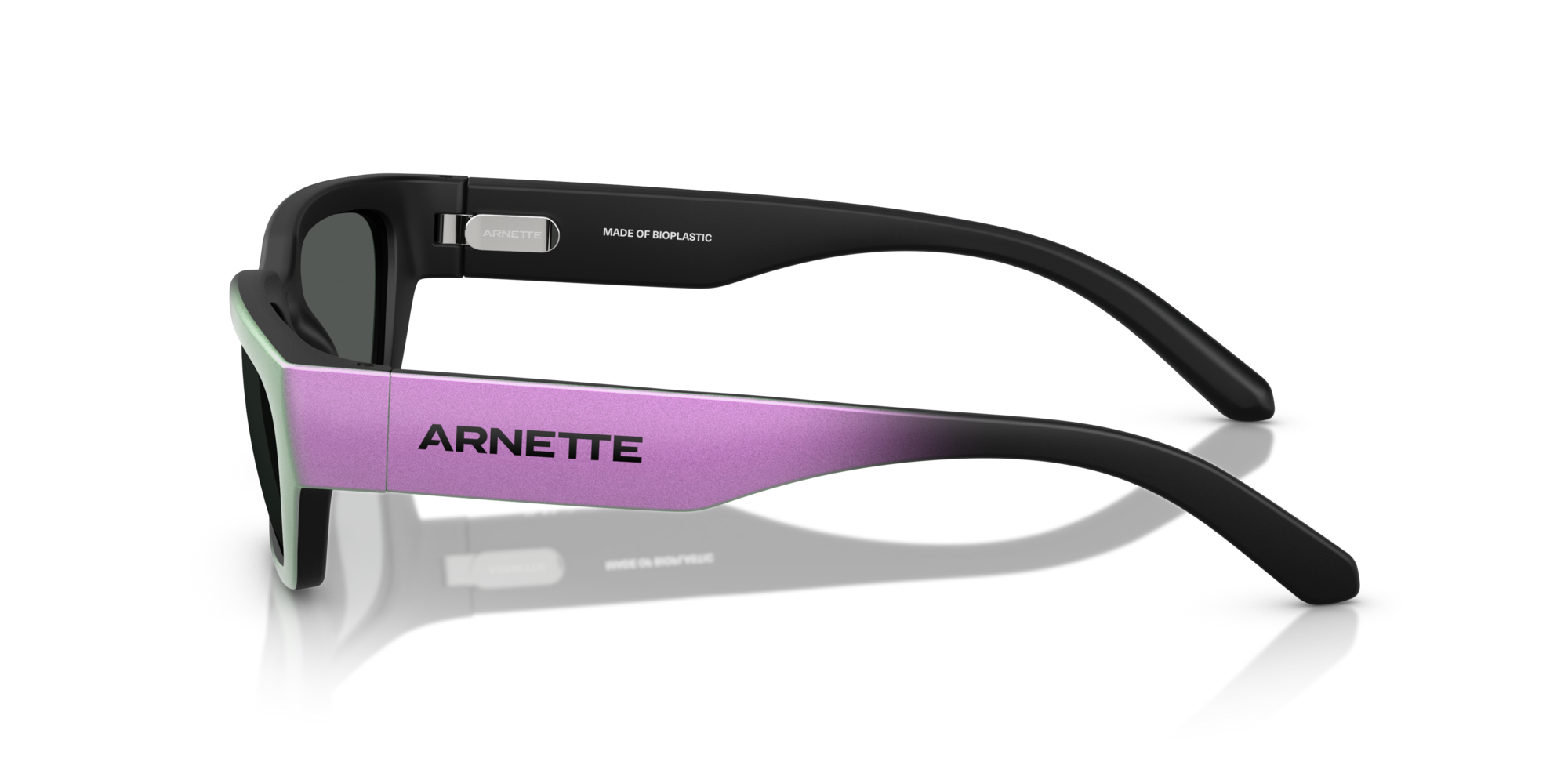 ARNETTE-4350 297687 MATTE BLACK GRADIENT PURPLE(DARK GREY 55*18, , hi-res image number 2