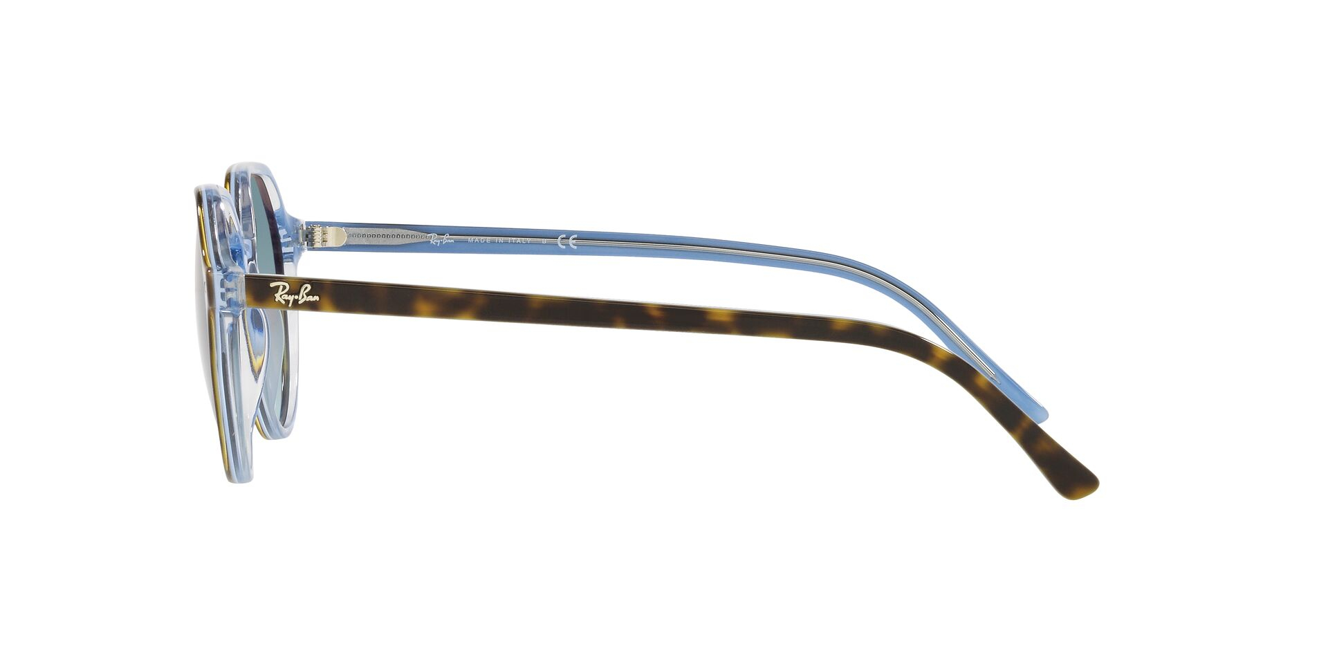 RB-2195 13163M HAVANA ON LIGHT BLUE(BLUE GRADIENT GREY 51*18, Havana, hi-res image number 2