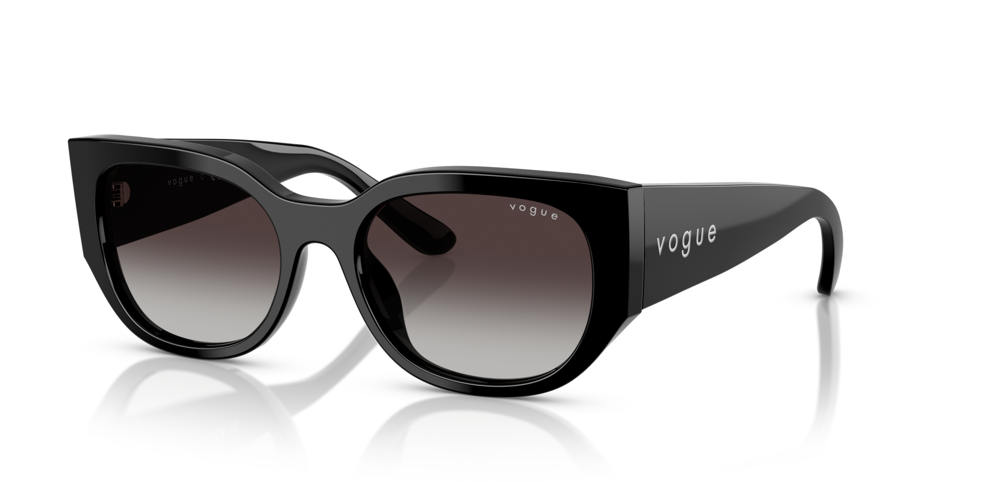 VOGUE-5641SU/S W44/8G BLACK(GREY GRADIENT 53*18, Negro, hi-res image number 0