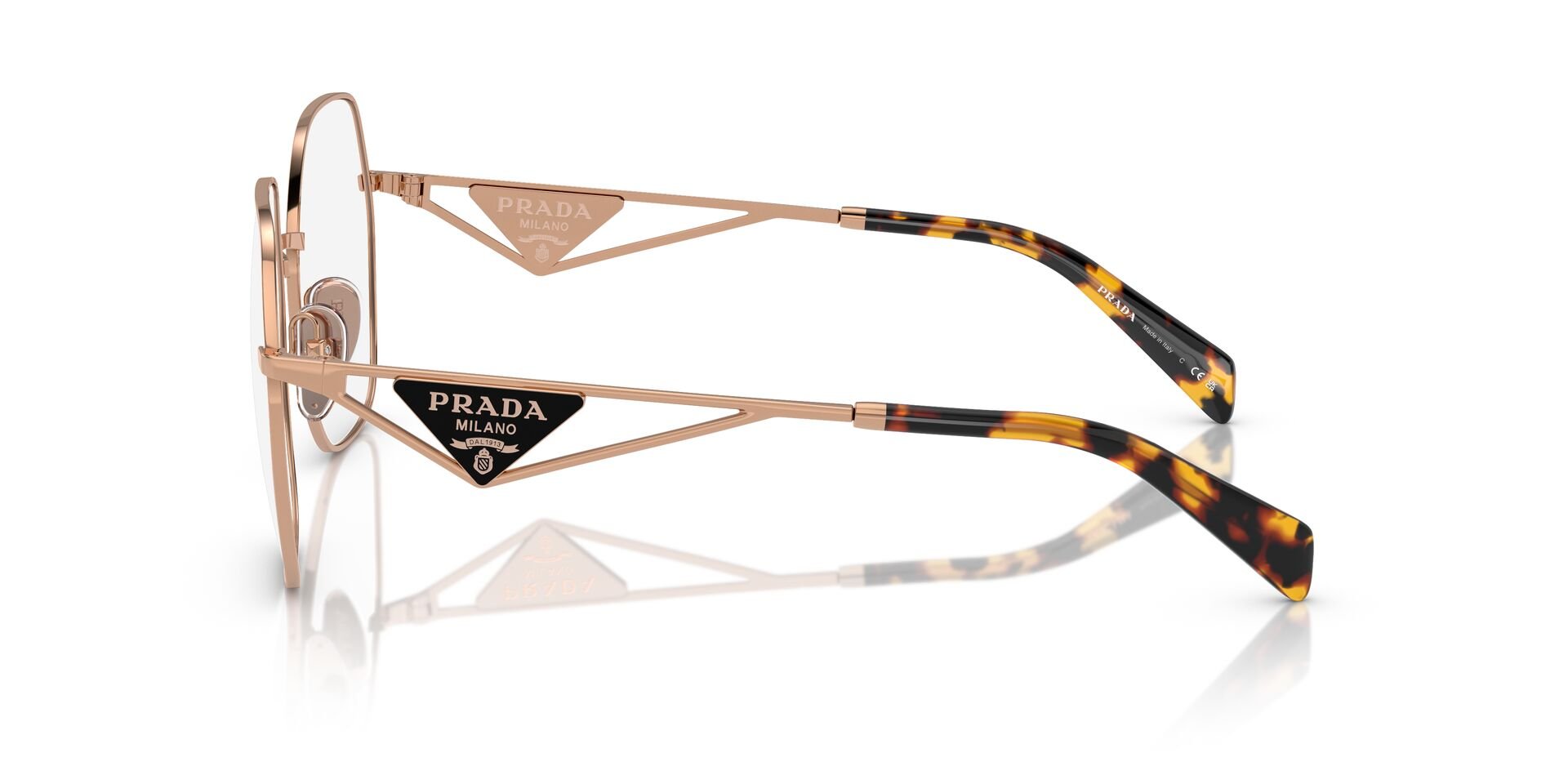 PRADA-59ZV/G SVF1O1 PINK GOLD 54*19, , hi-res image number 2