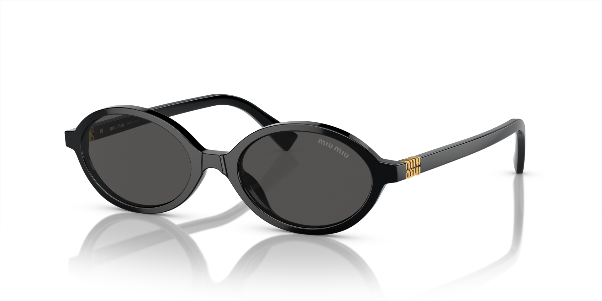 MIUMIU-04ZS/S 1AB5S0 BLACK (DARK GREY) 50*18, Negro, hi-res image number 0