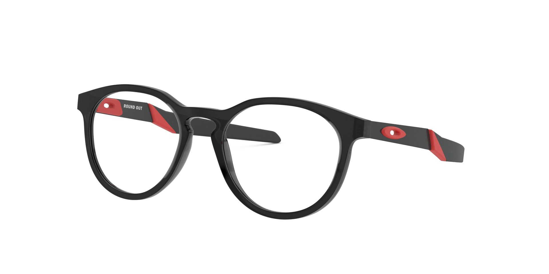 OAKLEY-JUNIOR-ROUND-OUT-8014 04 BLACK RED 48*17, , hi-res image number 0