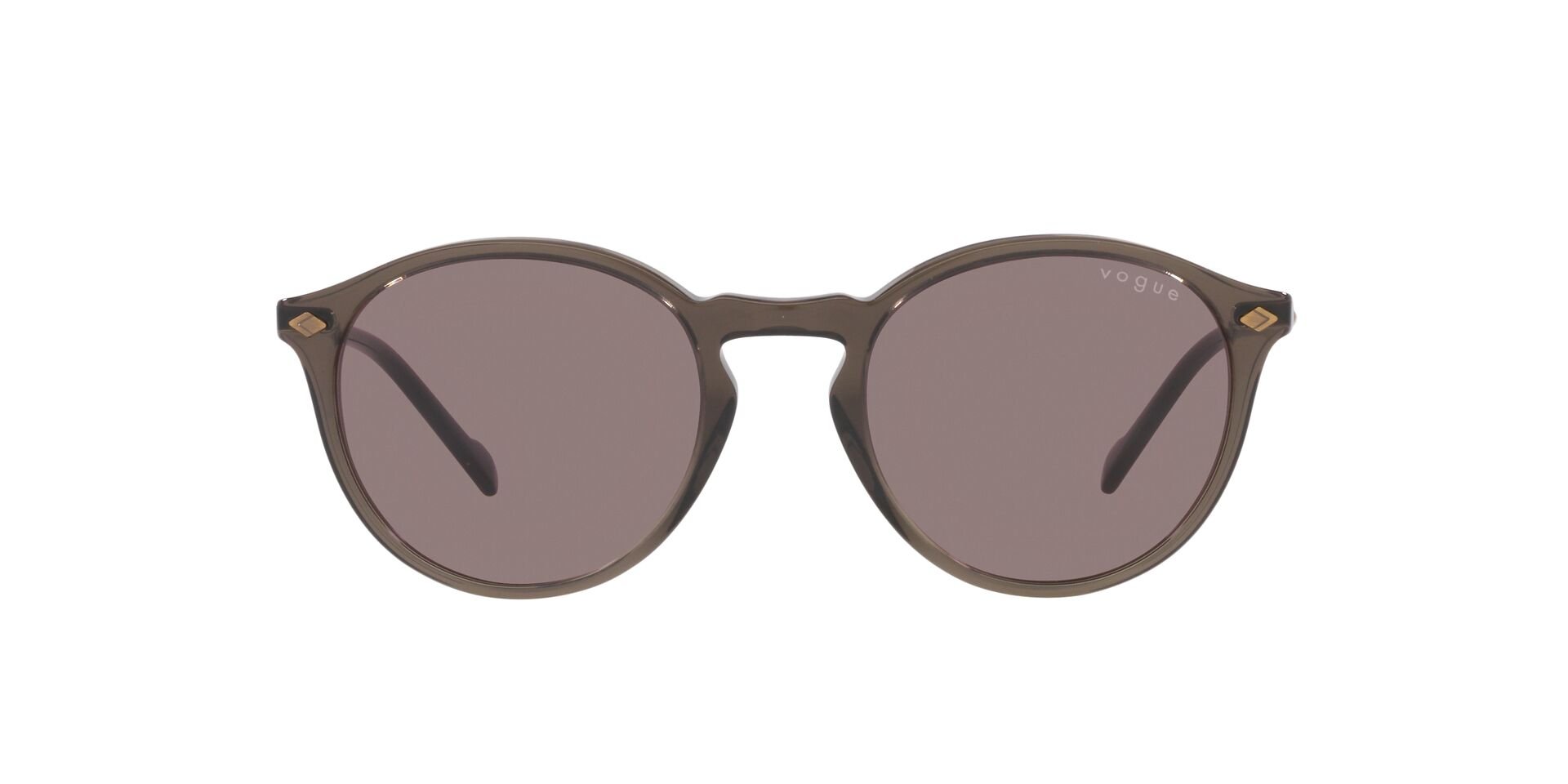 VOGUE-5432/S 29237N GREY TRANSPARENT(PURPLE BROWN 51*21, , hi-res image number 2