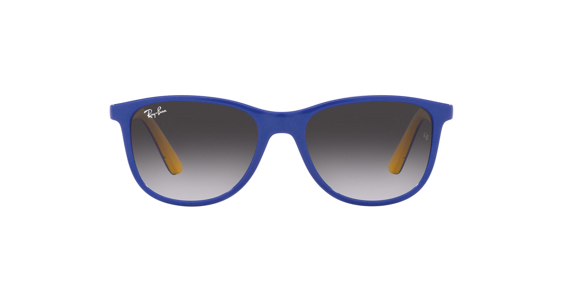 RJ-9077S 71328G LIGHT BLU ON RUBBER YELLOW(GREY GRADIENT BLUE 49*16, Azul | Amarillo, hi-res image number 1