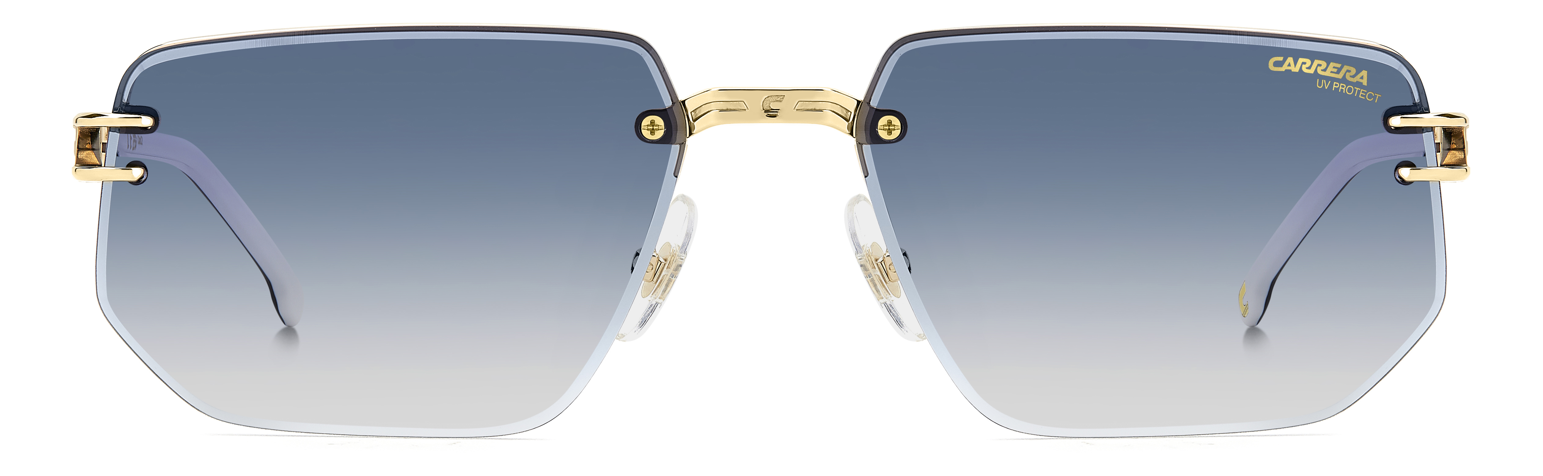 CARRERA-1070/S 80S*08 BLACK WHITE(DK BLUE SHADED 60*17, Negro | Blanco, hi-res image number 1