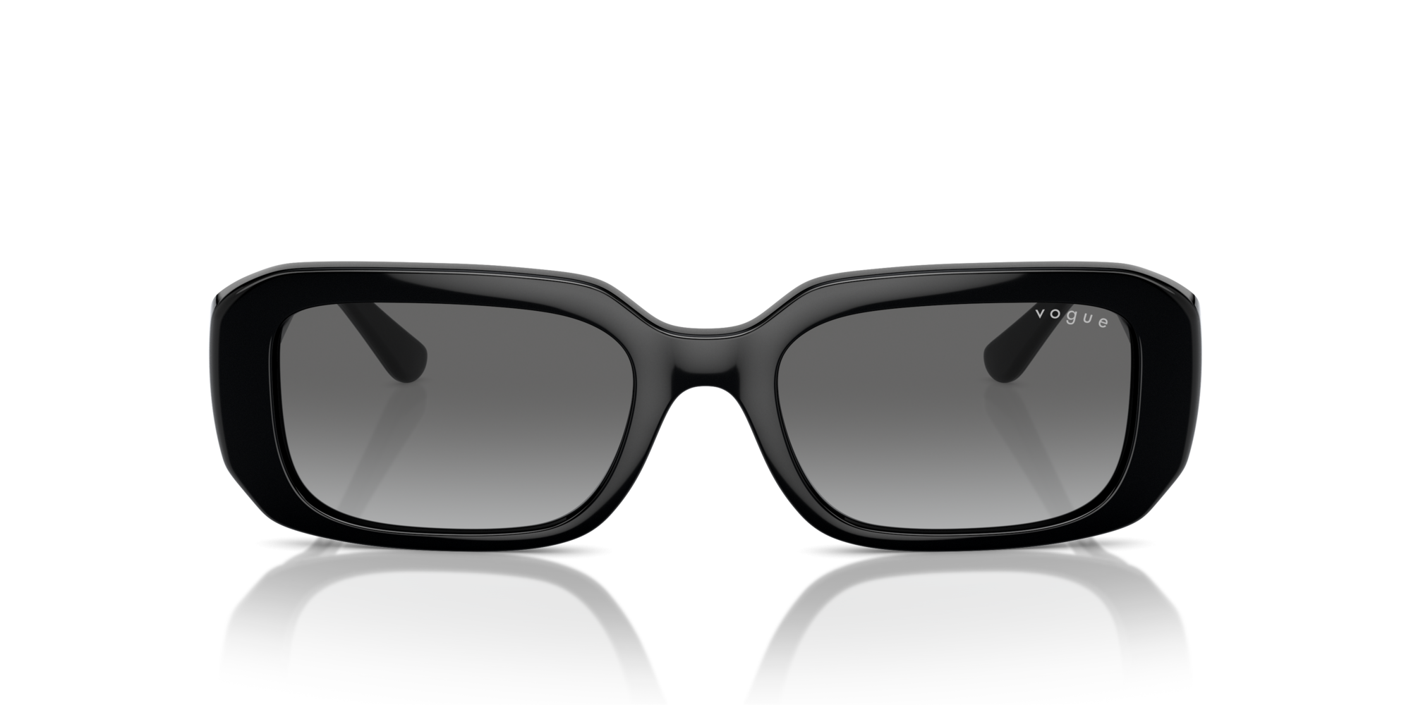 VOGUE-5565/S W44/11 BLACK(GREY GRADIENT 53*19, Negro, hi-res image number 1