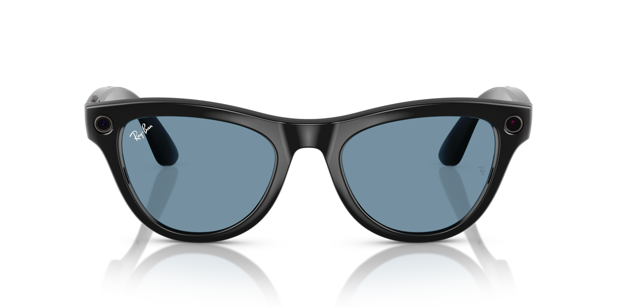 RB-META-4010 601/MF SHINY BLACK(TRANSITIONS CERULEAN BLUE 52*20, Negro, hi-res image number 2