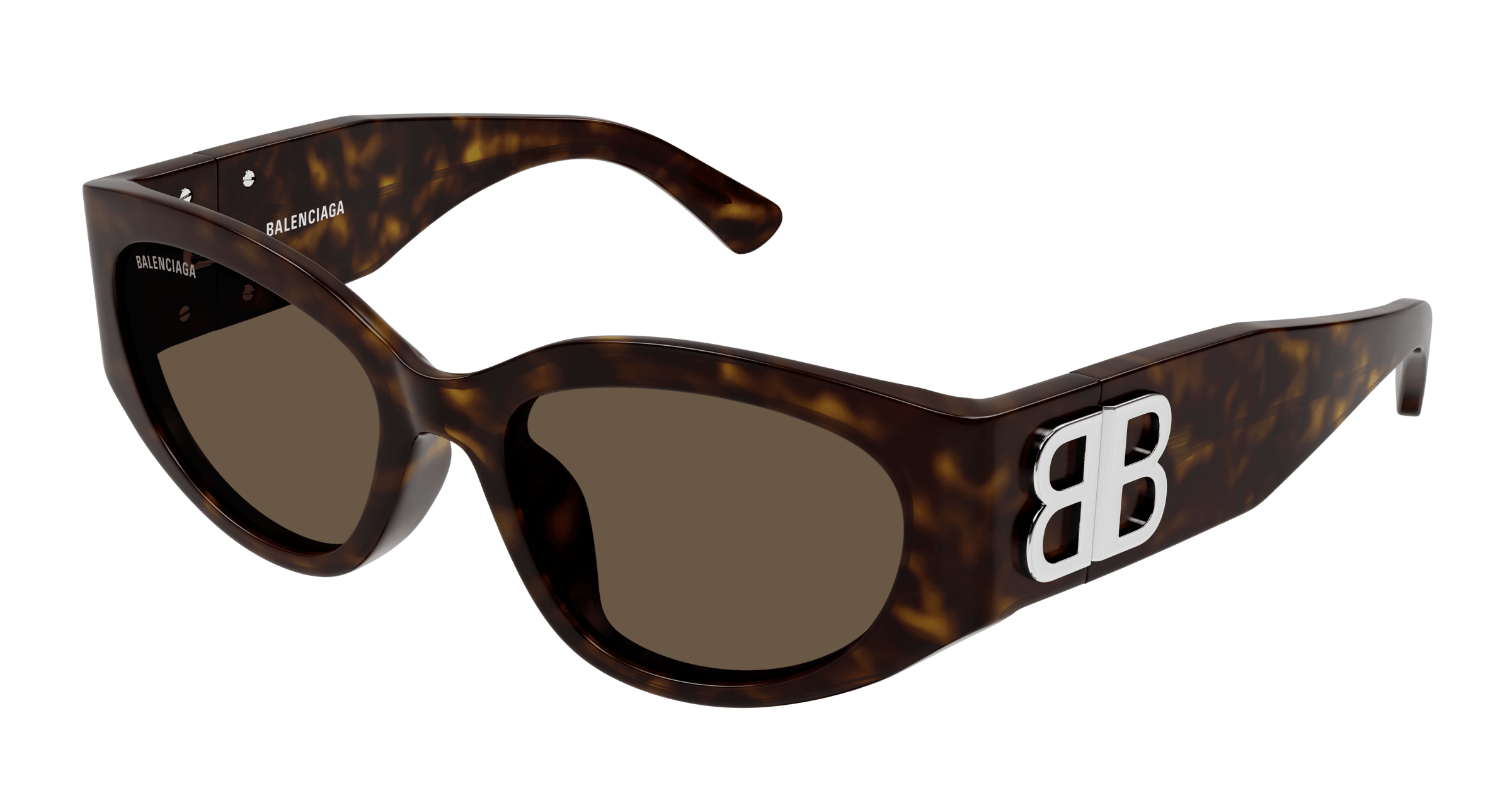 BALENCIAGA-BB0324SK/S 003 HAVANA-HAVANA (BROWN 55*19, Havana, hi-res image number 0