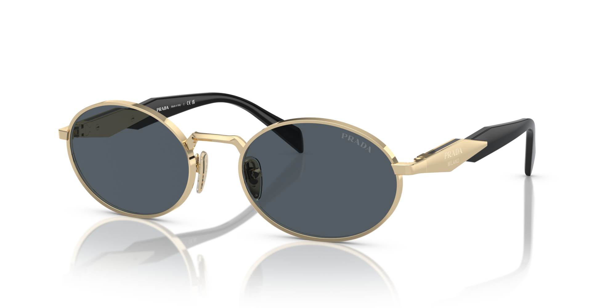 PRADA-65ZS/S ZVN09T GOLD (GREY 55*20, , hi-res image number 0