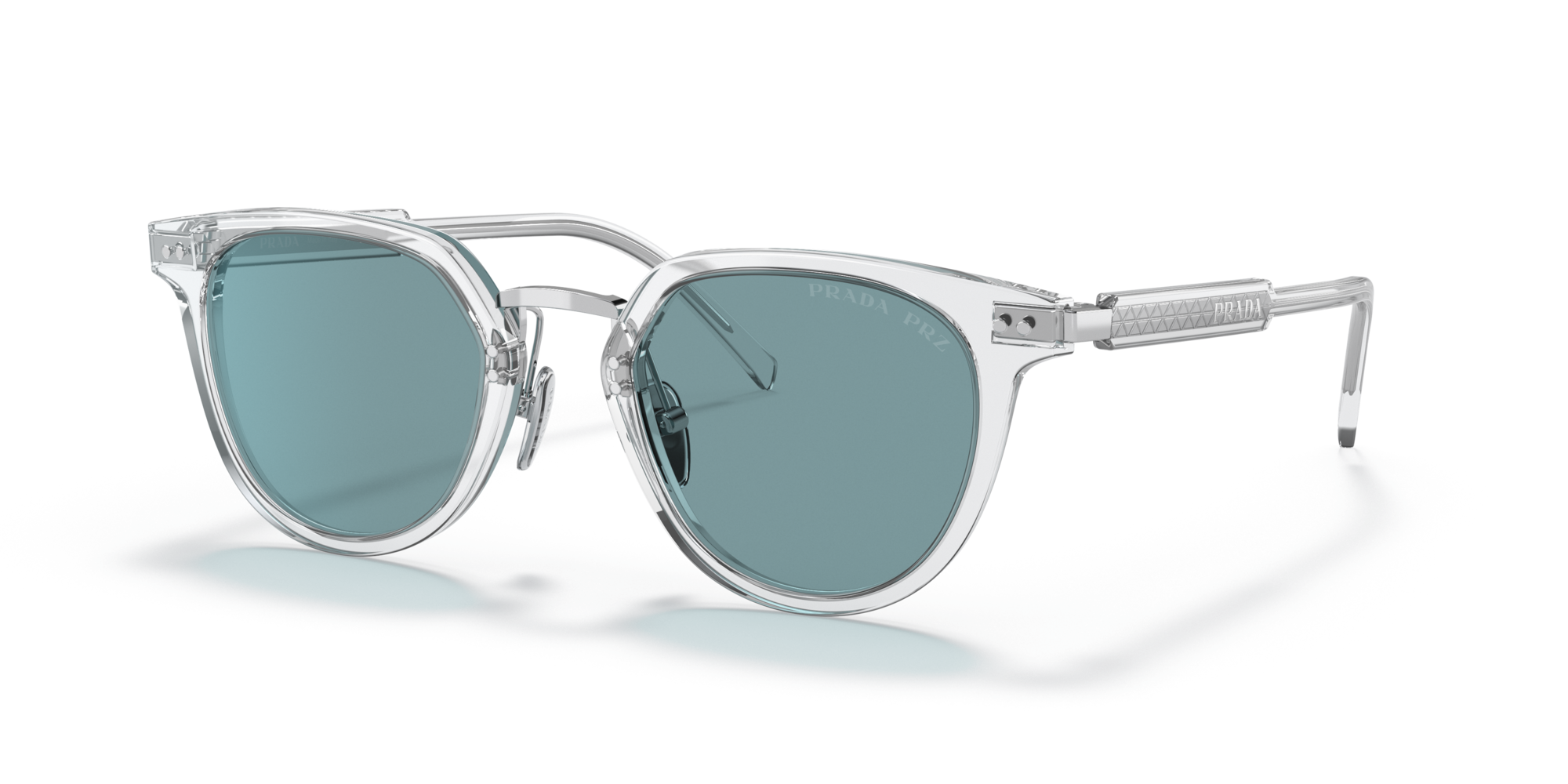 PRADA-17YS/S 2AZ04D CRYSTALL (DARK GREY 49*22, , hi-res image number 0