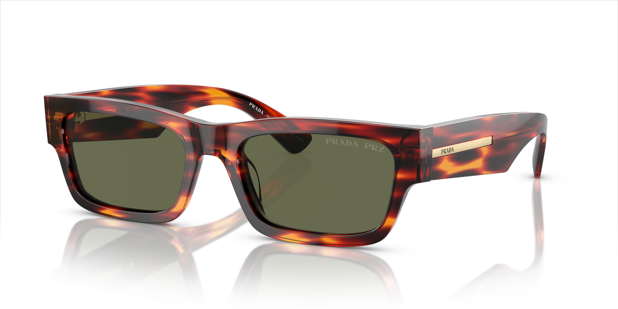 PRADA-A03/S 13O-03R RED/BLACK/HAVANA 56*19, , hi-res image number 0