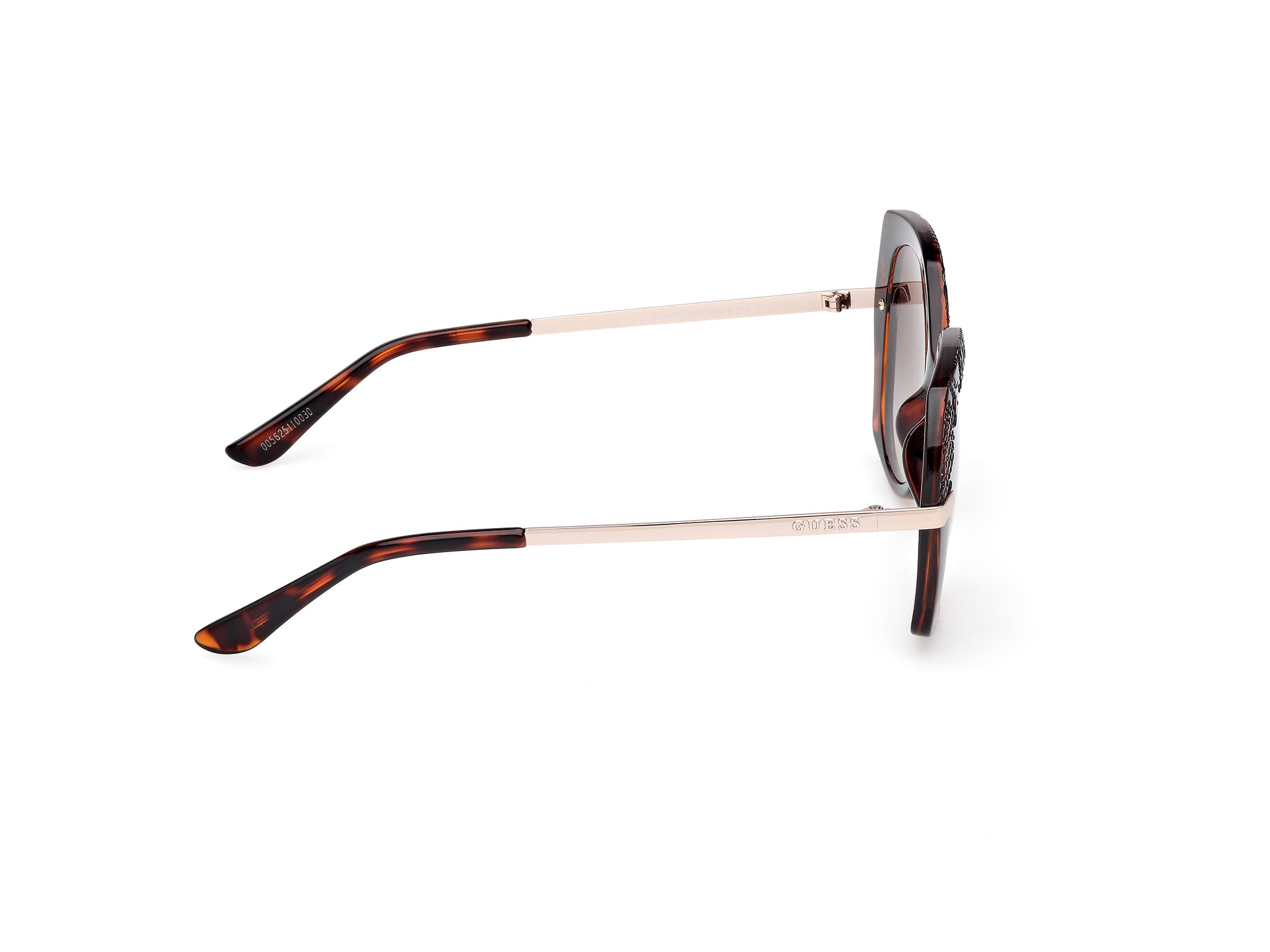GUESS-00215/S 52F dark havana 55*18, Havana, hi-res image number 5