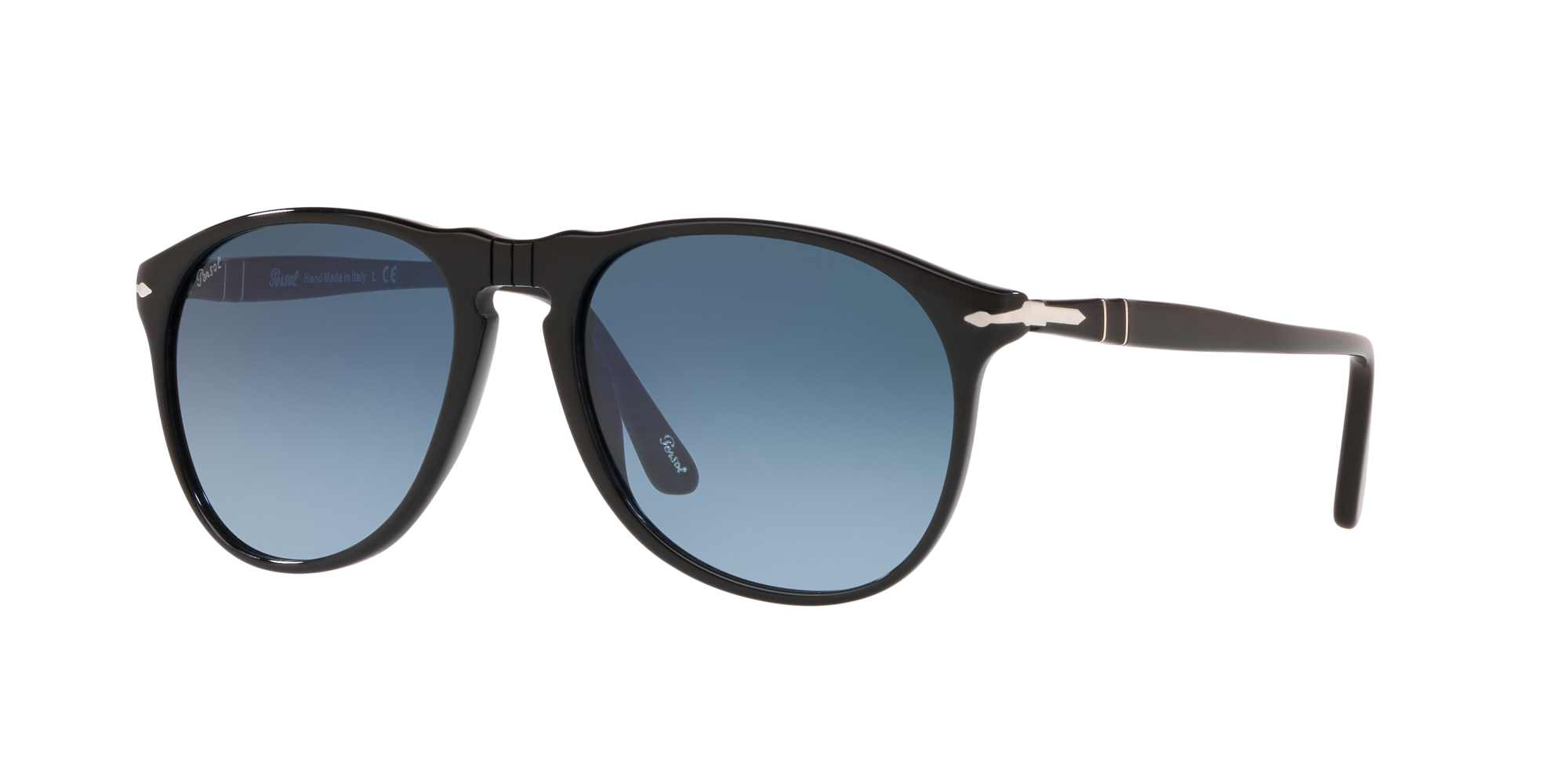 PERSOL-9649S/S 95/Q8 BLACK(AZURE GRADIENT 55*18, Negro, hi-res image number 0