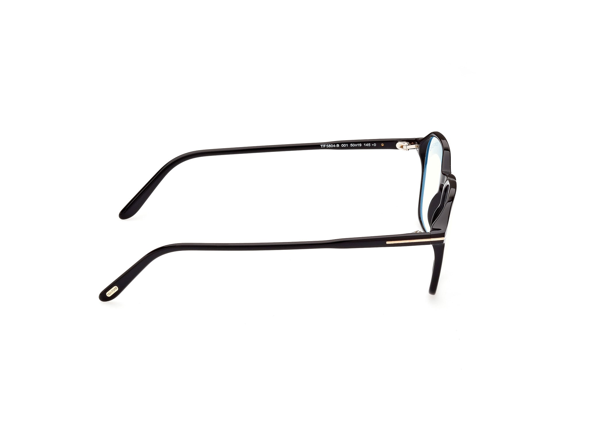 TOMFORD-5804B/G 001 shiny/black 50*19, Negro, hi-res image number 5