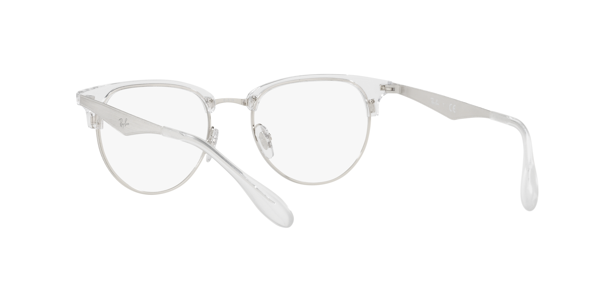 RAY-BAN RX 6396 2936, Plata-Transparente, hi-res image number 2